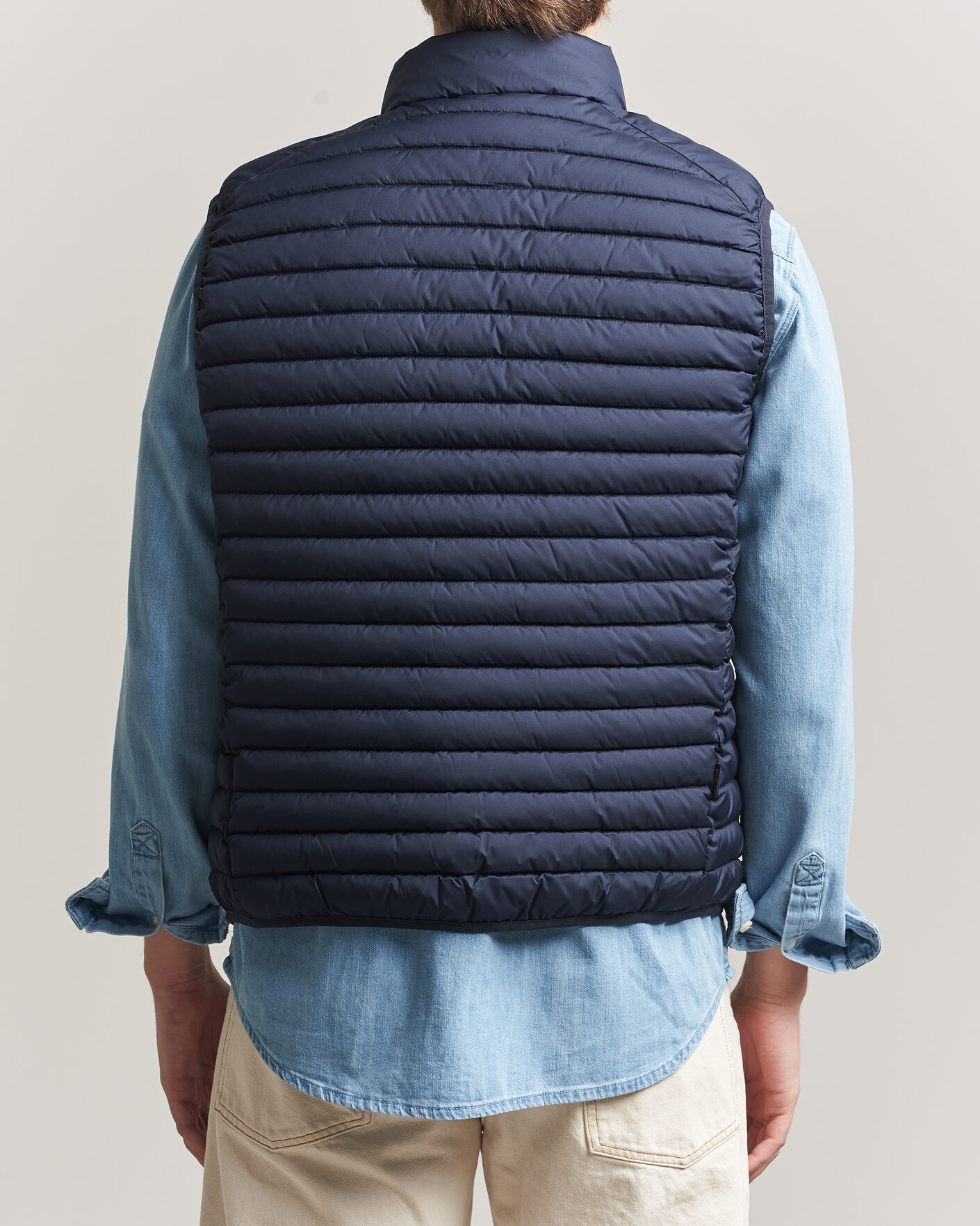 Herre | Veste | Save The Duck | Dave Lightweight Padded Vest Navy Blue