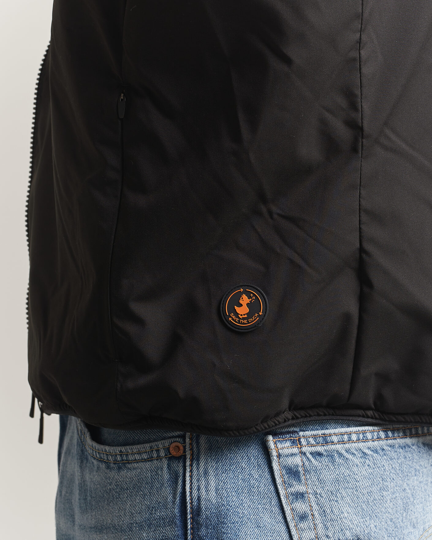 Herre | Veste | Save The Duck | Joe Wind/Water Resistant Vest Black