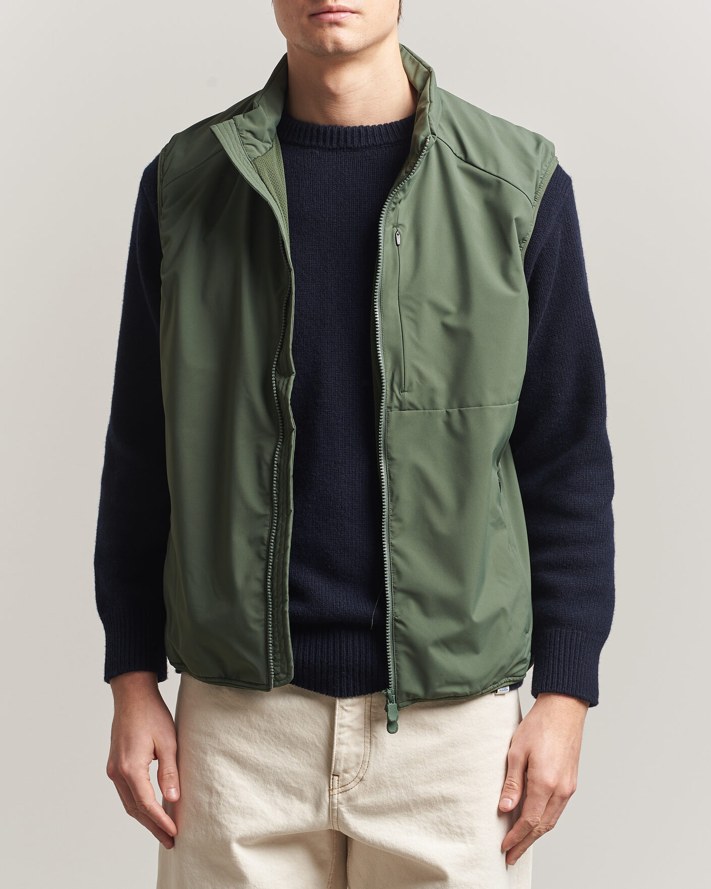 Herre | Veste | Save The Duck | Joe Wind/Water Resistant Vest Thyme Green
