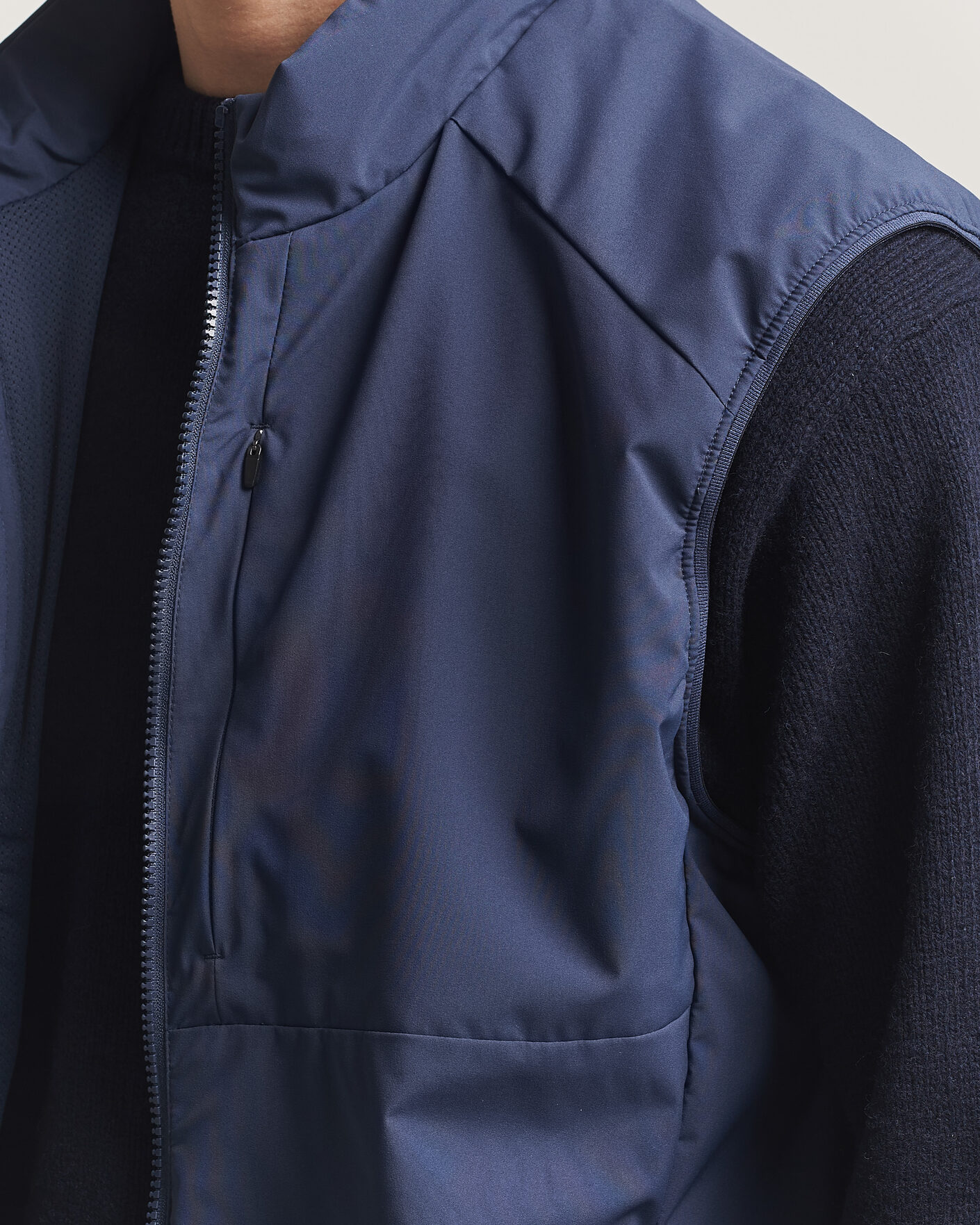 Herre | Veste | Save The Duck | Joe Wind/Water Resistant Vest Navy Blue