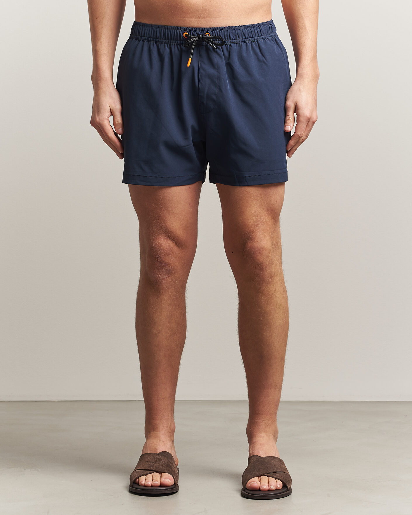 Herre | Badebukser | Save The Duck | Plain Drawstring Swimshorts Navy