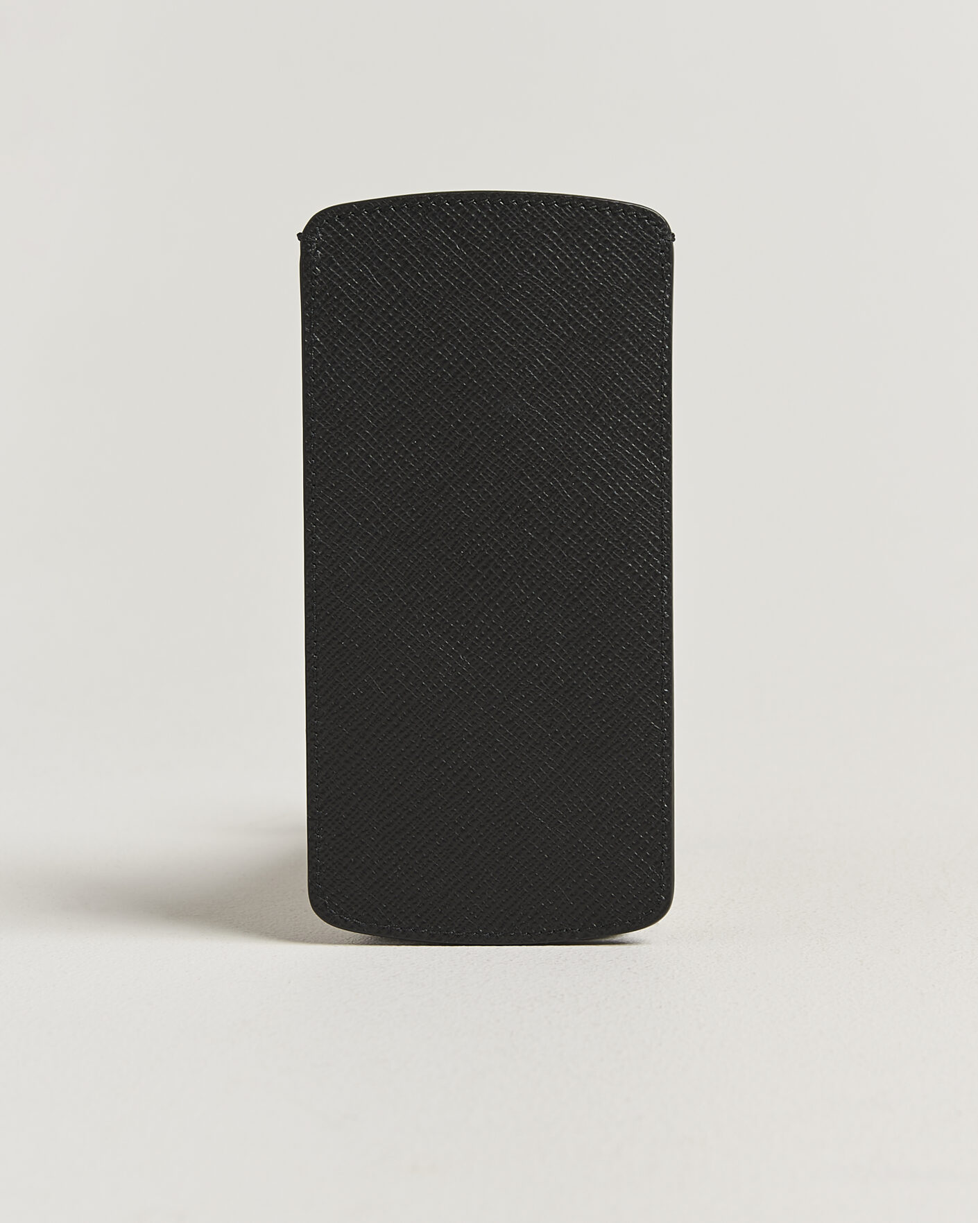 Herre | Solbriller | Smythson | Panama Glasses Case Black