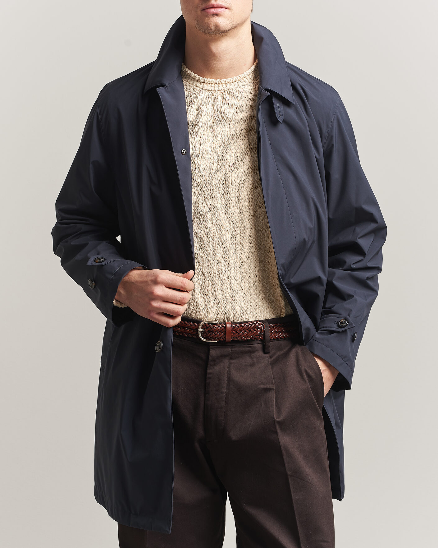 Herre | Jakker | Valstar | Milano Rain Coat Navy