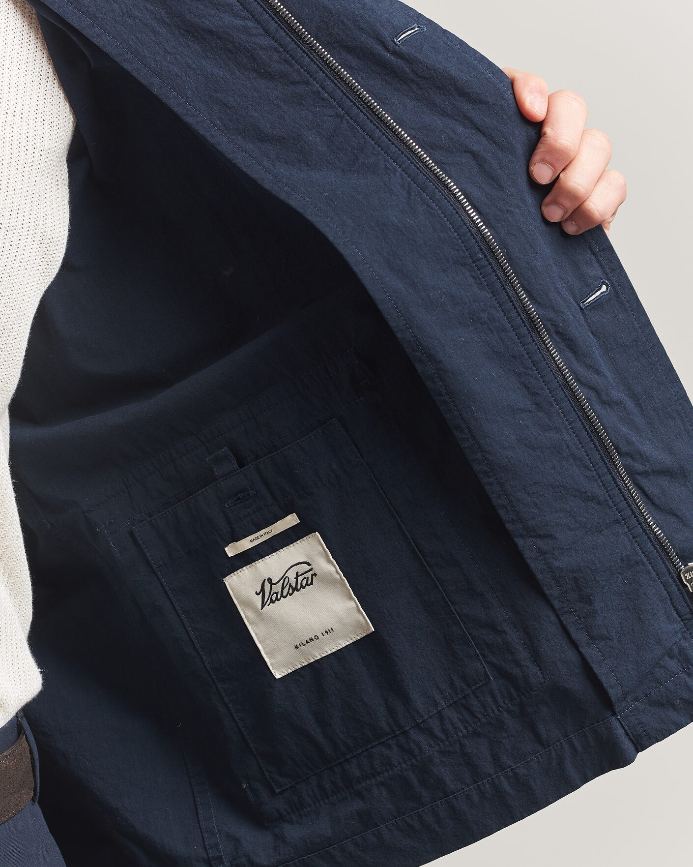 Herre | Jakker | Valstar | Cotton Work Jacket Navy