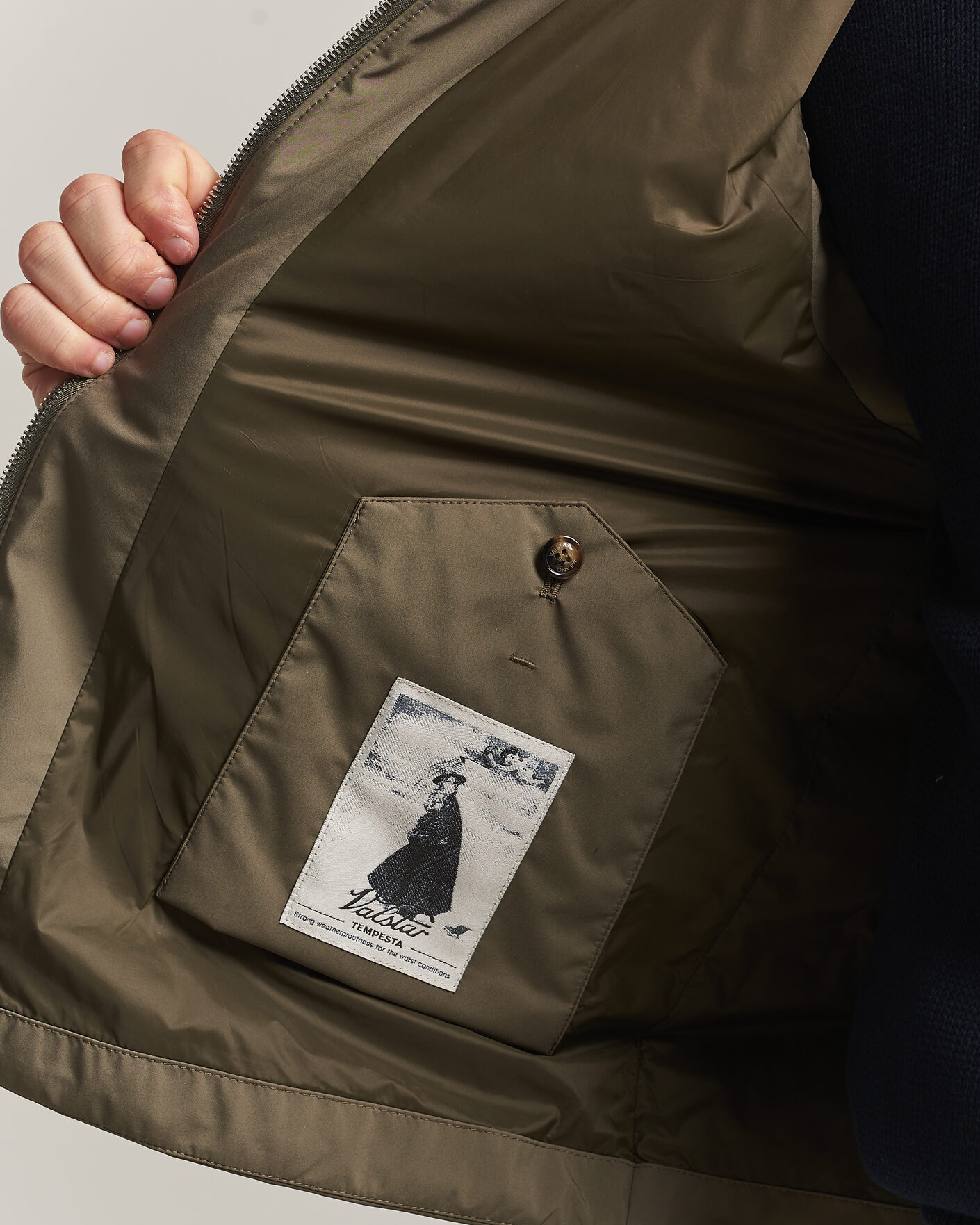 Herre | Veste | Valstar | Nylon Zip Vest Military