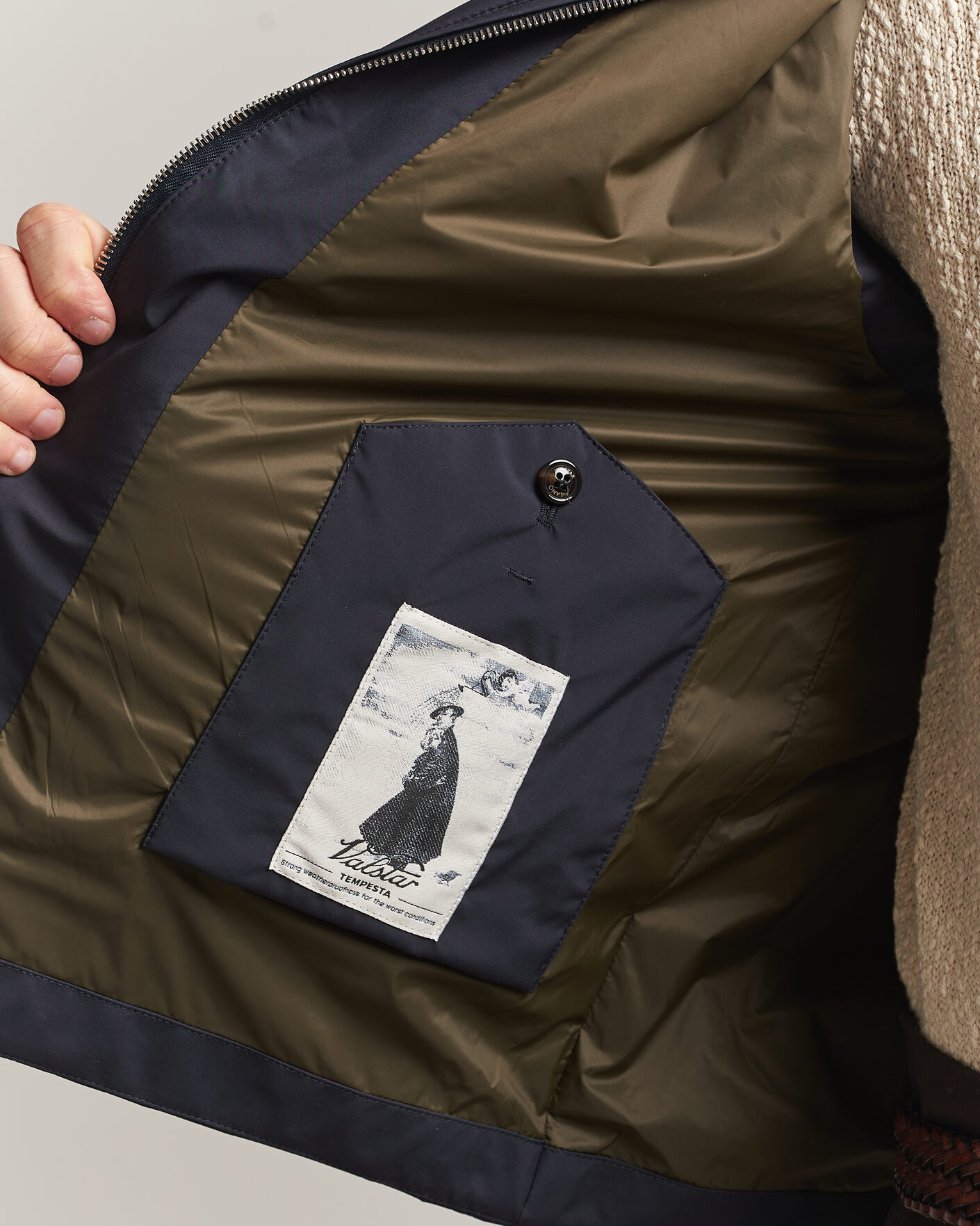 Herre | Veste | Valstar | Nylon Zip Vest Navy