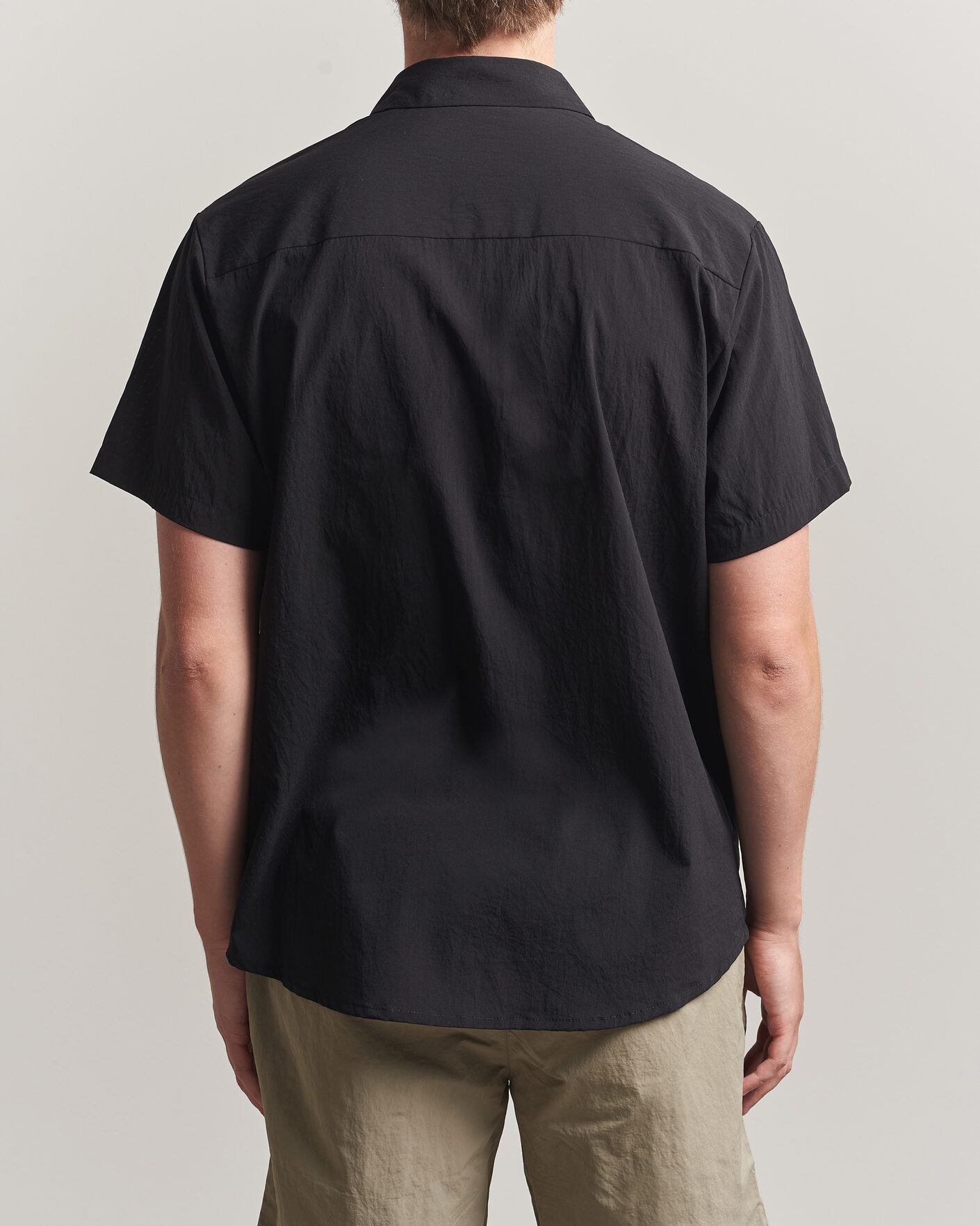 Herre | T-Shirts | Snow Peak | Quick Dry Shirt Black