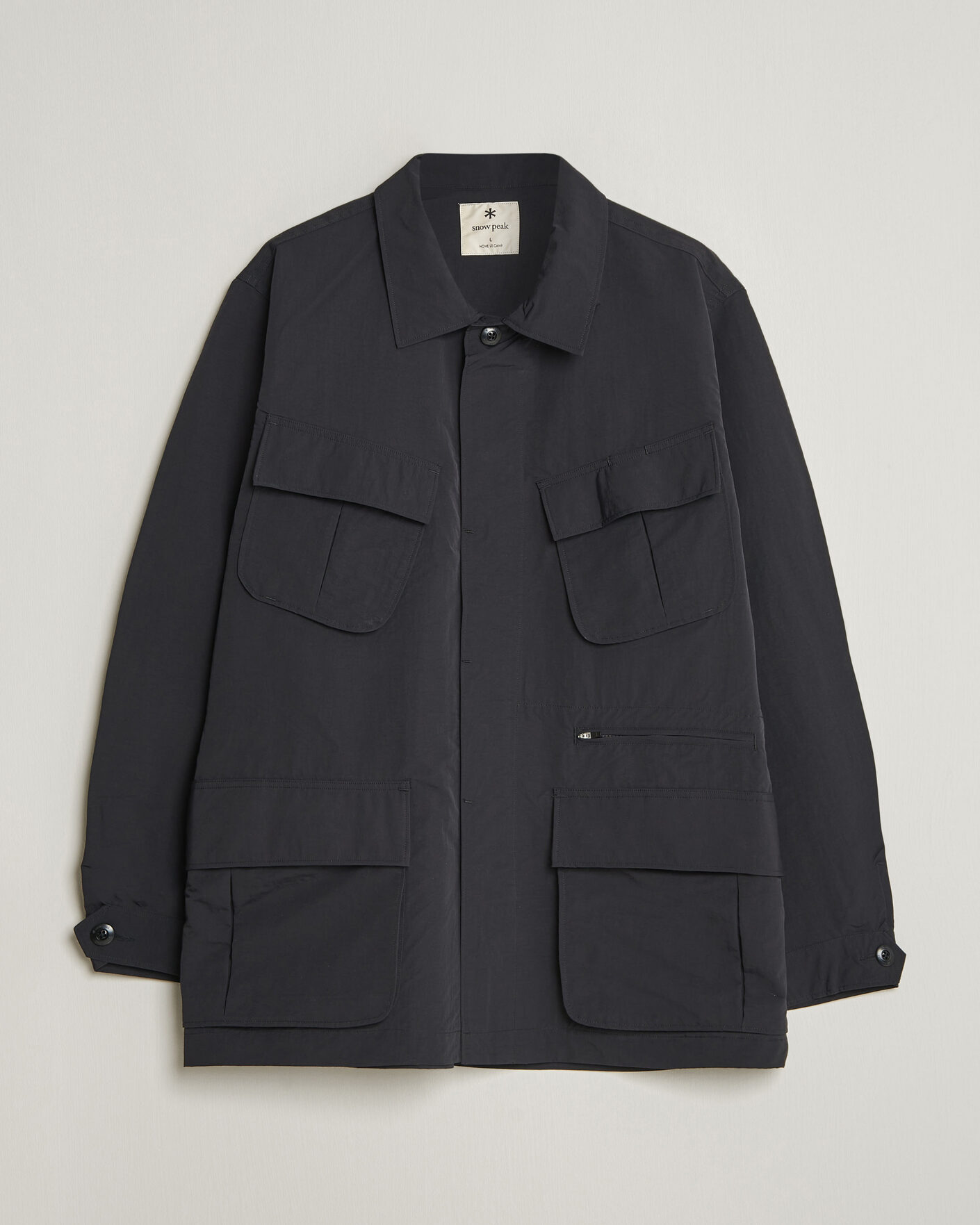 Herre | Jakker | Snow Peak | Nylon Washer Jacket Black