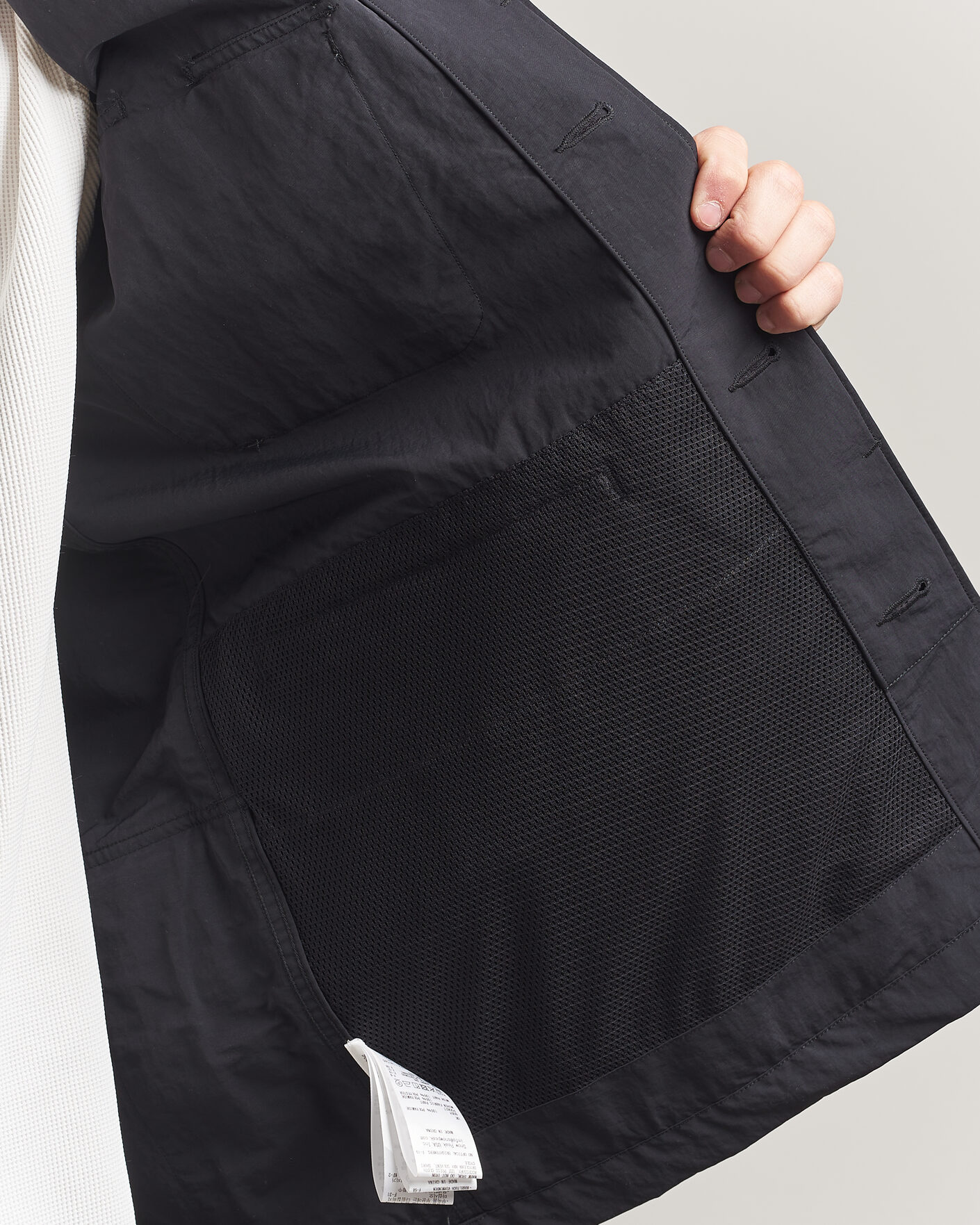 Herre | Jakker | Snow Peak | Nylon Washer Jacket Black