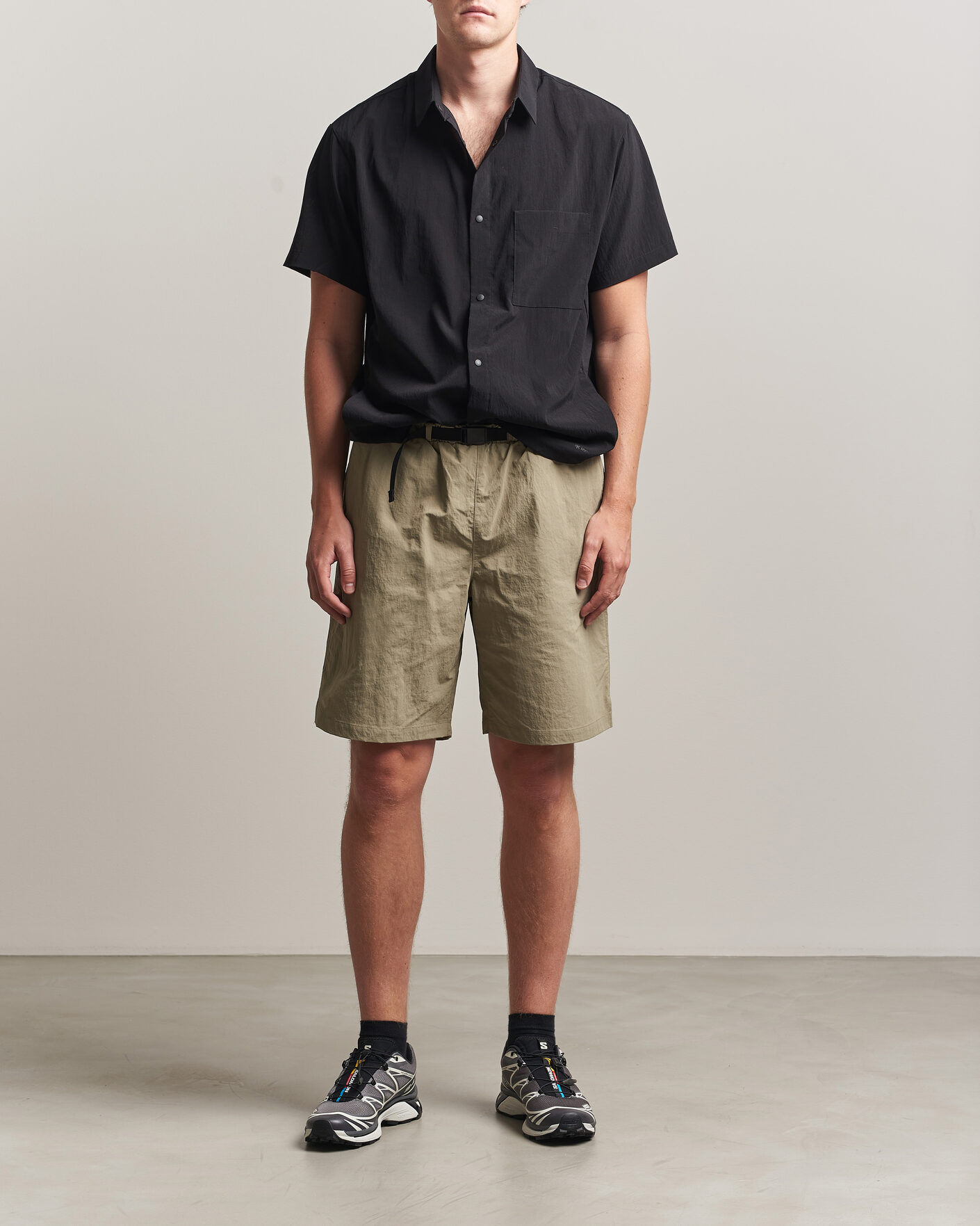 Herre | Shorts | Snow Peak | Nylon Washer Shorts Greige