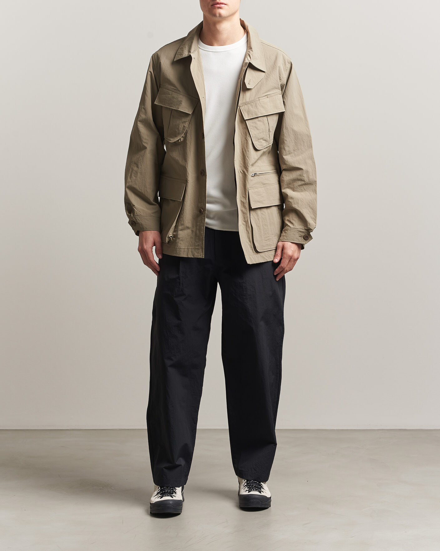 Herre | Bukser | Snow Peak | Nylon Washer Pants Black