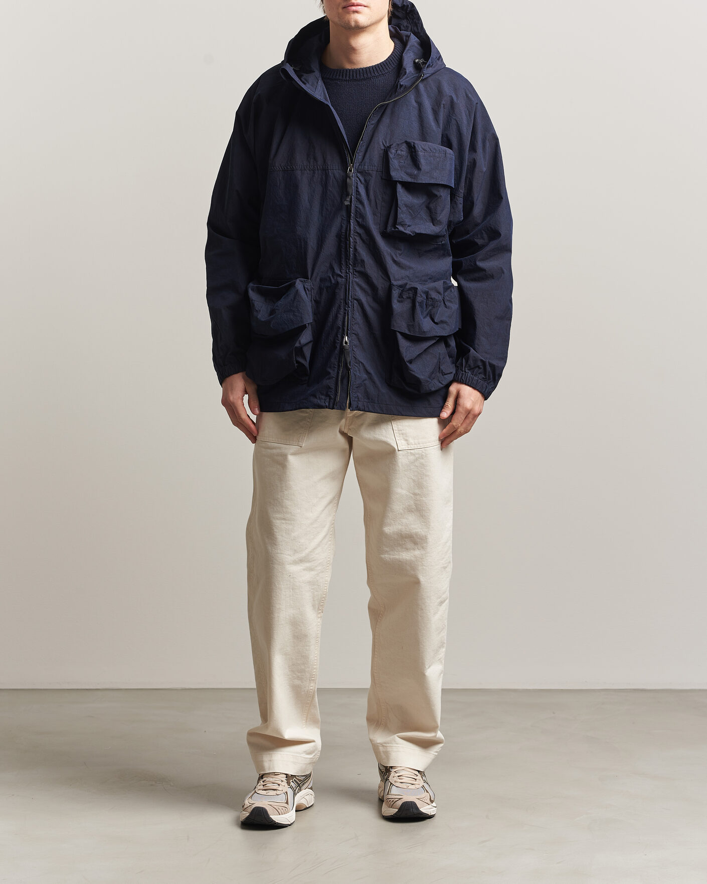 Herre | Jakker | Snow Peak | Indigo C/N Parka Navy