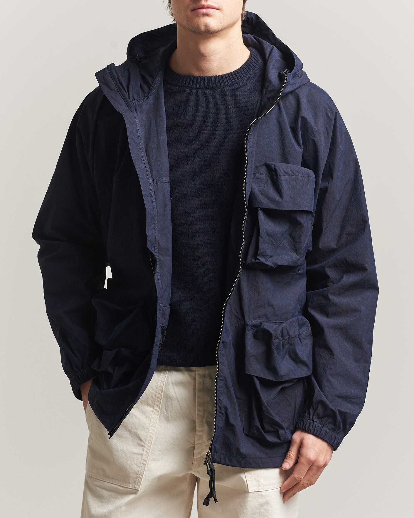 Herre | Jakker | Snow Peak | Indigo C/N Parka Navy