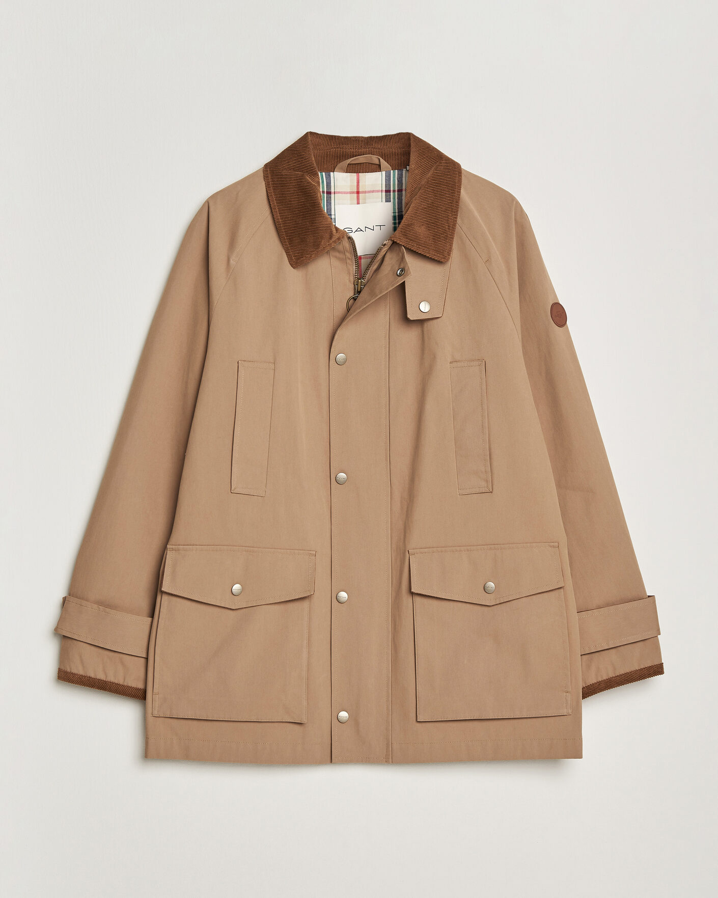 Herre | Jakker | GANT | Field Decker Jacket Warm Khaki