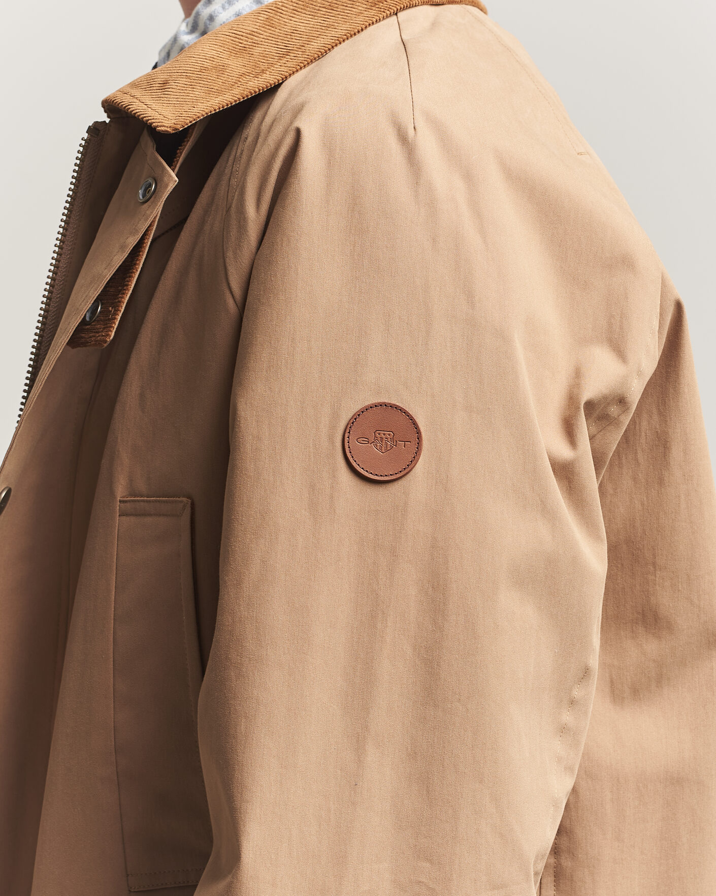 Herre | Jakker | Gant | Field Decker Jacket Warm Khaki