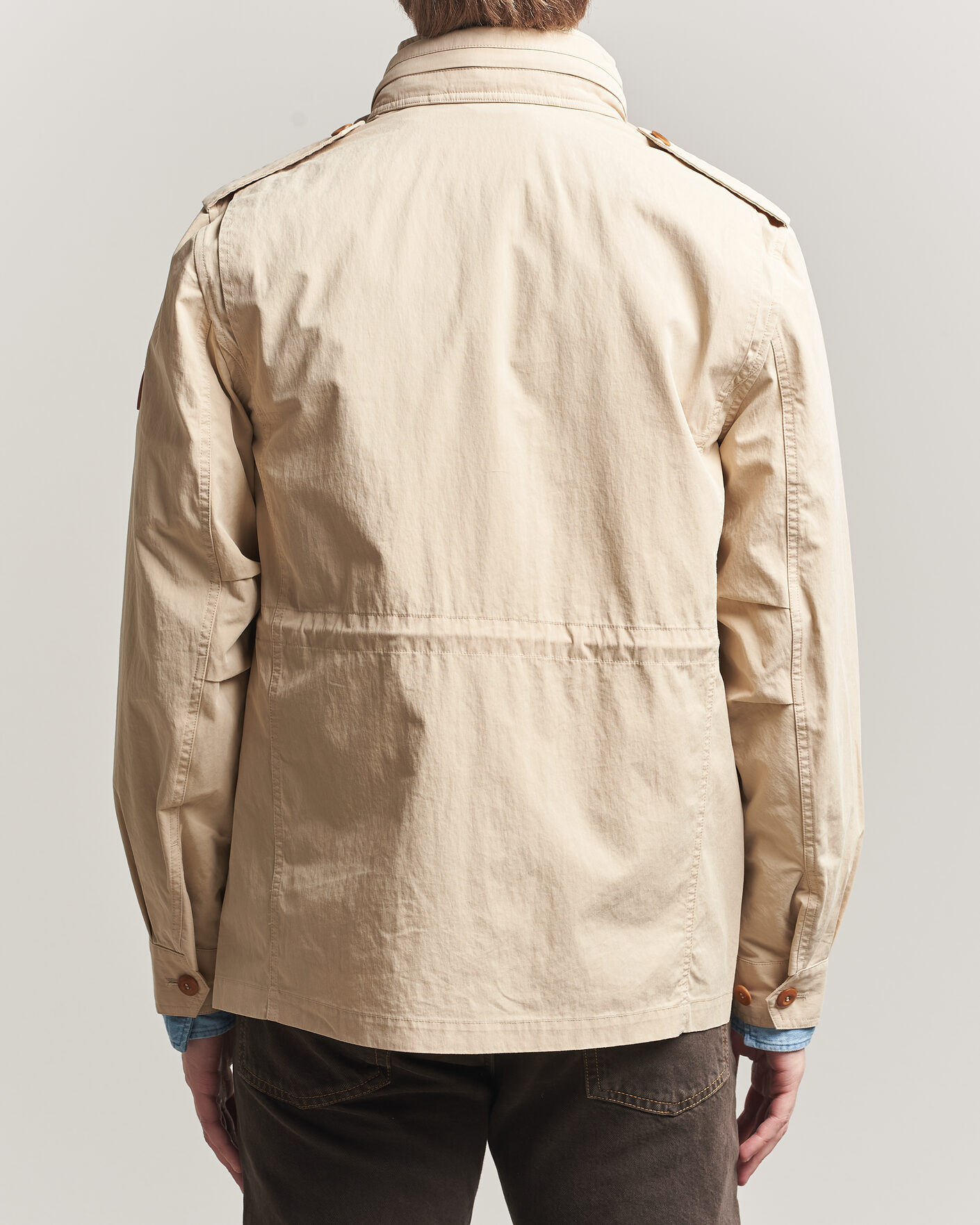 Herre | Jakker | GANT | Cotton Field Jacket Oat Beige