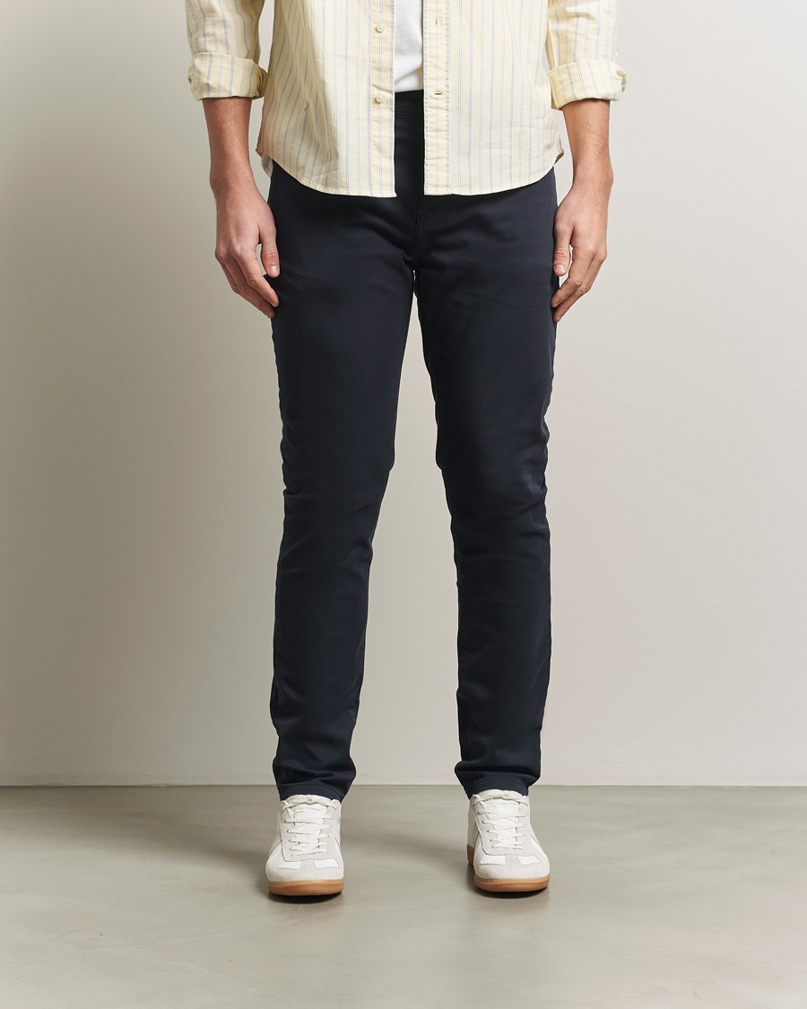 Herre | Bukser | GANT | Slim Fit Desert 5-Pocket Pants Evening Blue