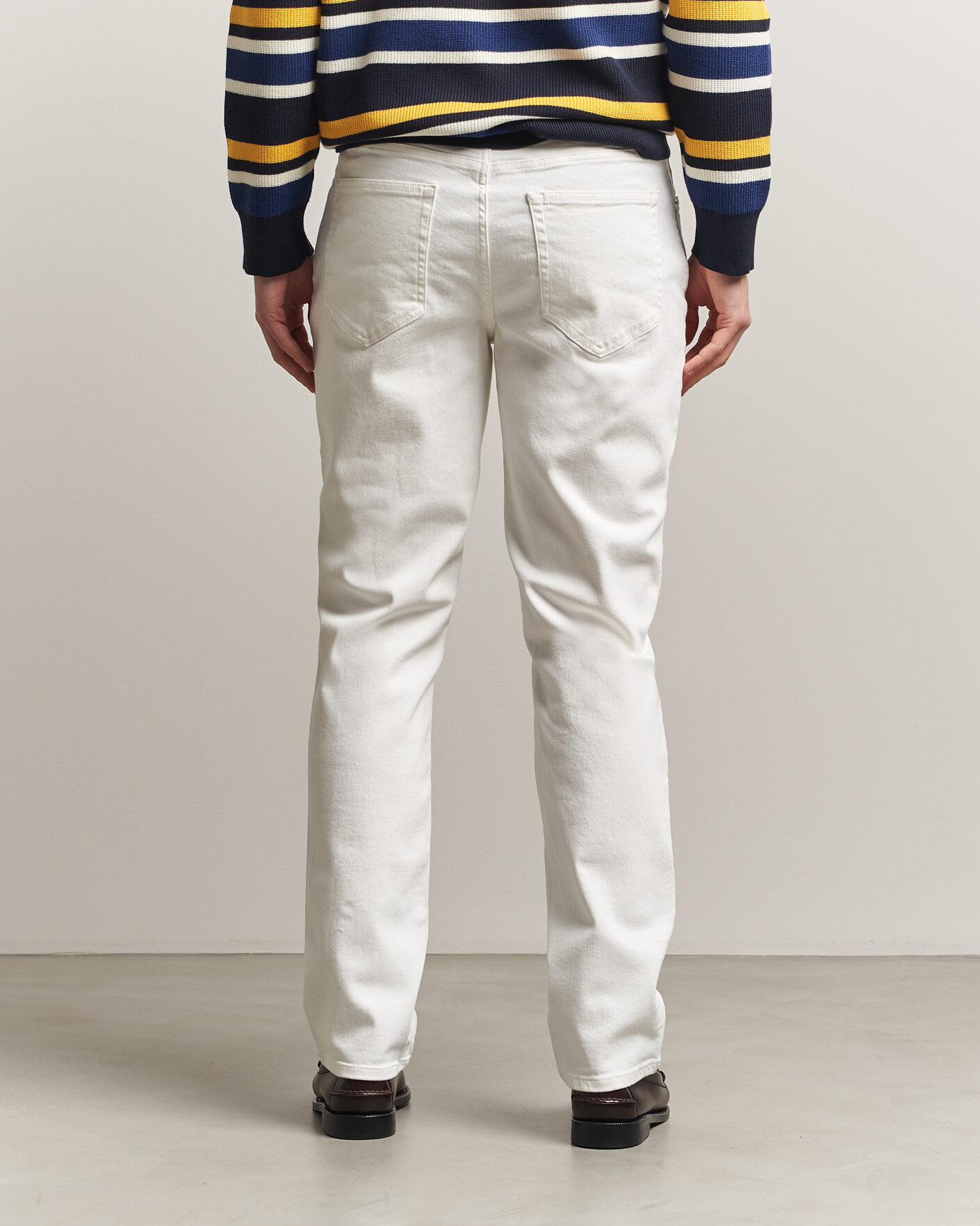 Herre | Bukser | Gant | Regular Fit Jeans Eggshell