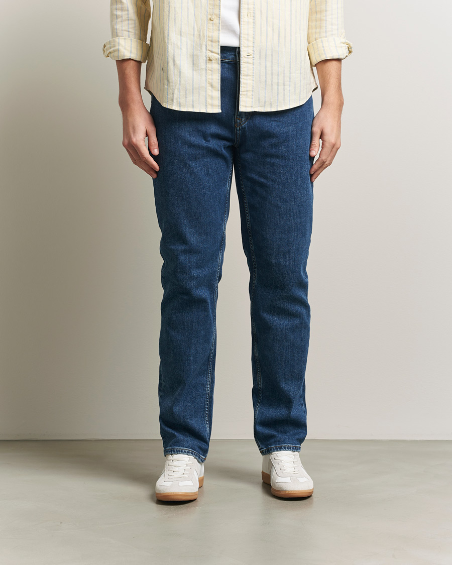 Herre | Bukser | Gant | Regular Fit Jeans Mid Blue Vintage