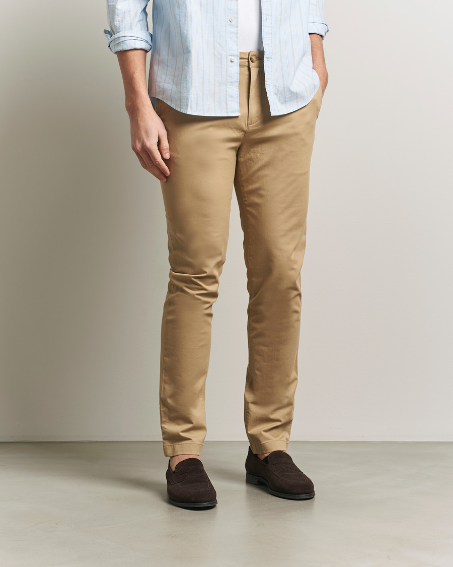 Herre | Bukser | GANT | Slim Fit Chinos Dark Khaki