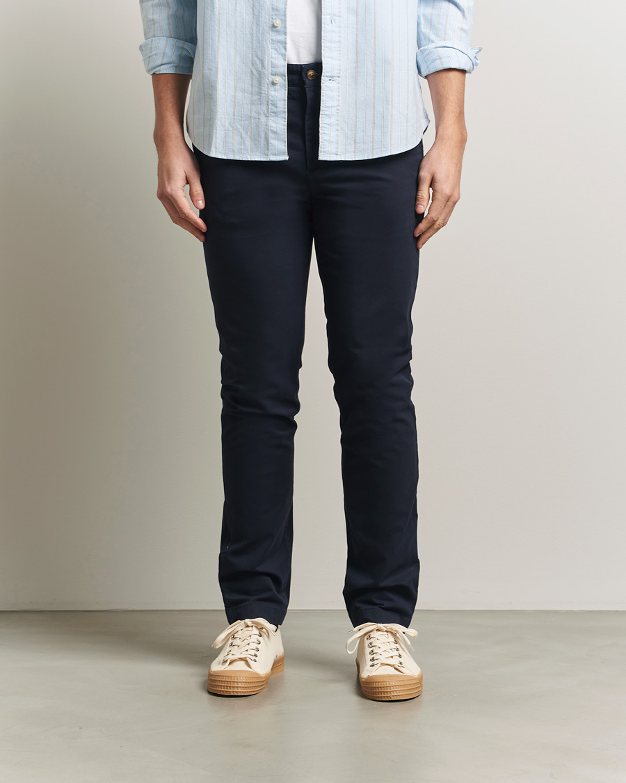 Herre | Bukser | GANT | Slim Fit Chinos Evening Blue