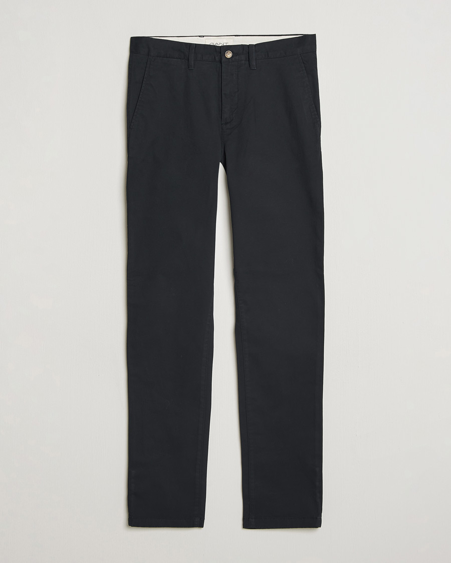 Herre | Bukser | Gant | Slim Fit Chinos Black