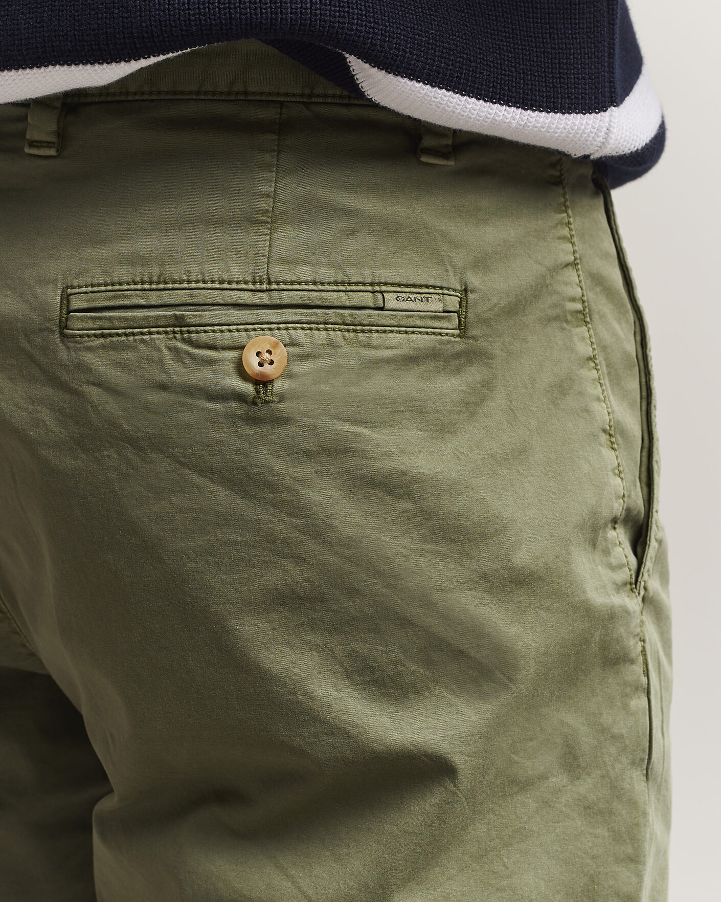 Herre | Shorts | GANT | Regular Sunfaded Shorts Dry Herb Green