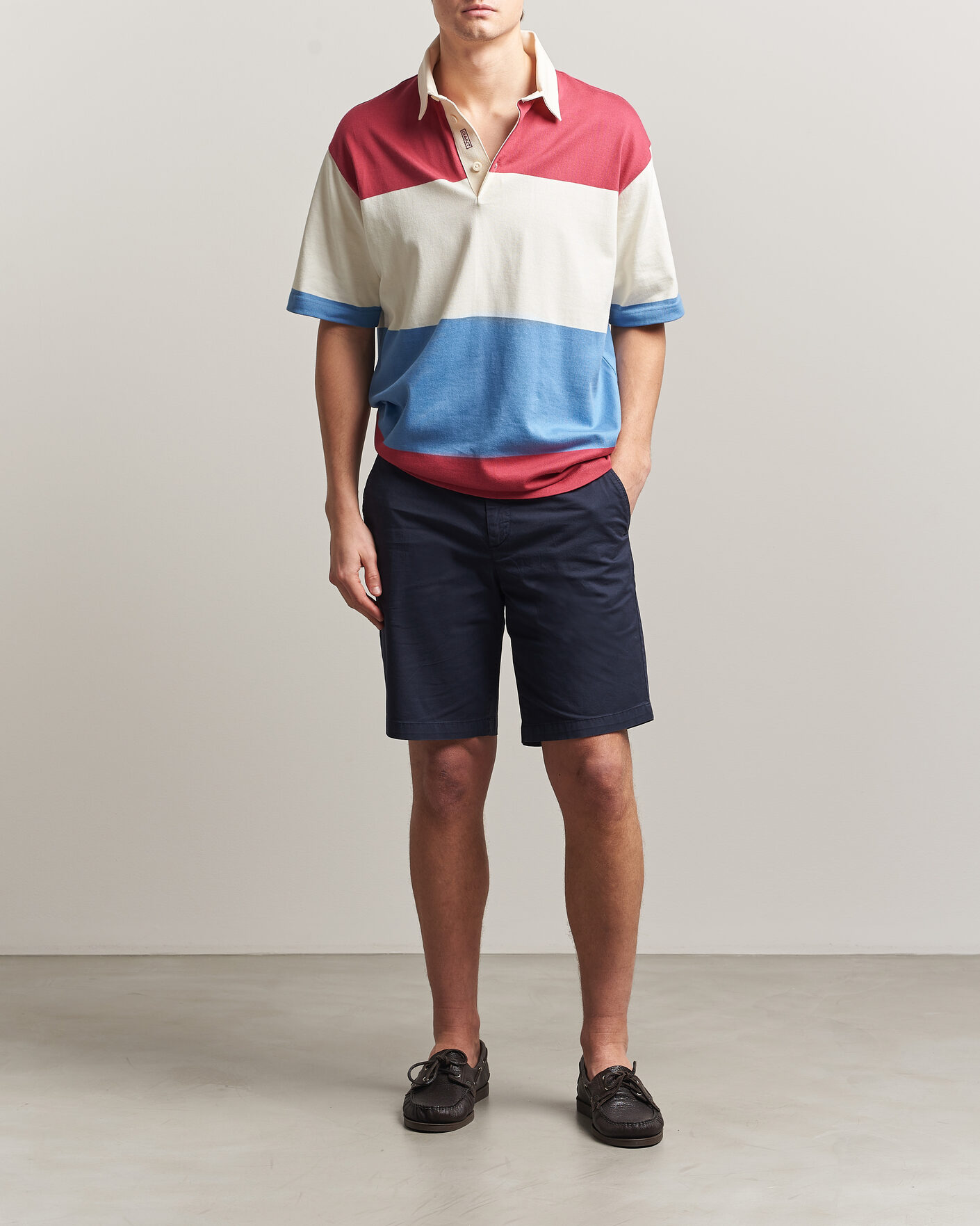 Herre | Shorts | GANT | Regular Sunfaded Shorts Evening Blue