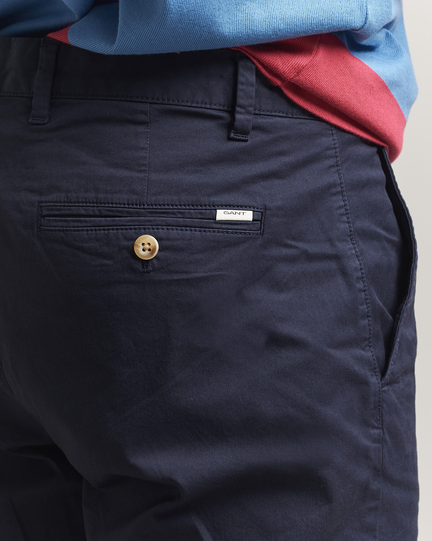 Herre | Shorts | Gant | Regular Sunfaded Shorts Evening Blue