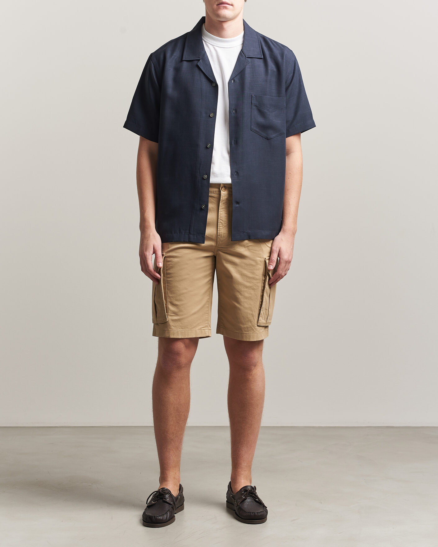 Herre | Shorts | GANT | Regular Fit Classic Cargo Shorts Dark Khaki