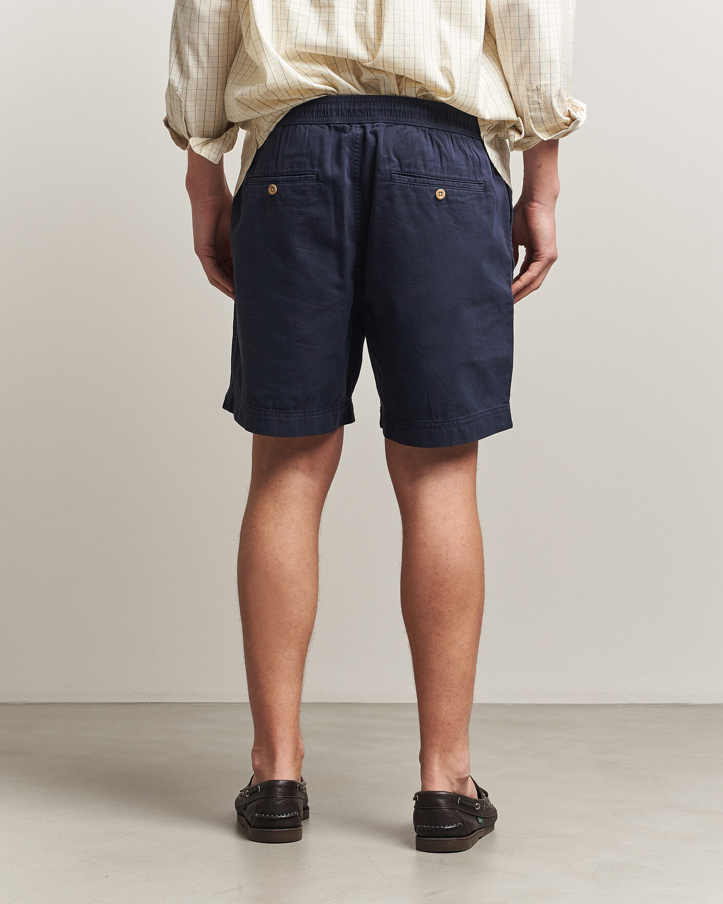 Herre | Shorts | GANT | Regular Fit Sunfaded Drawstring Evening Blue