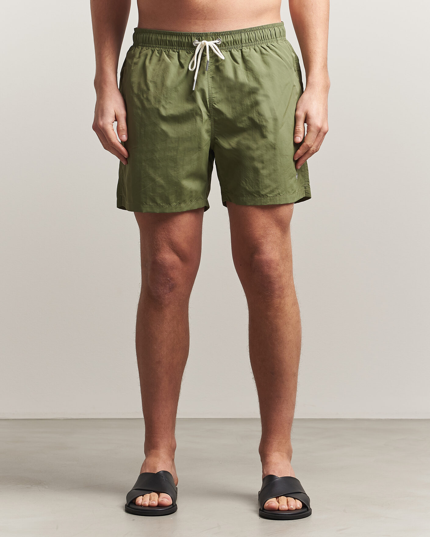 Herre | Badebukser | Gant | Basic Swimshorts Dry Herb Green