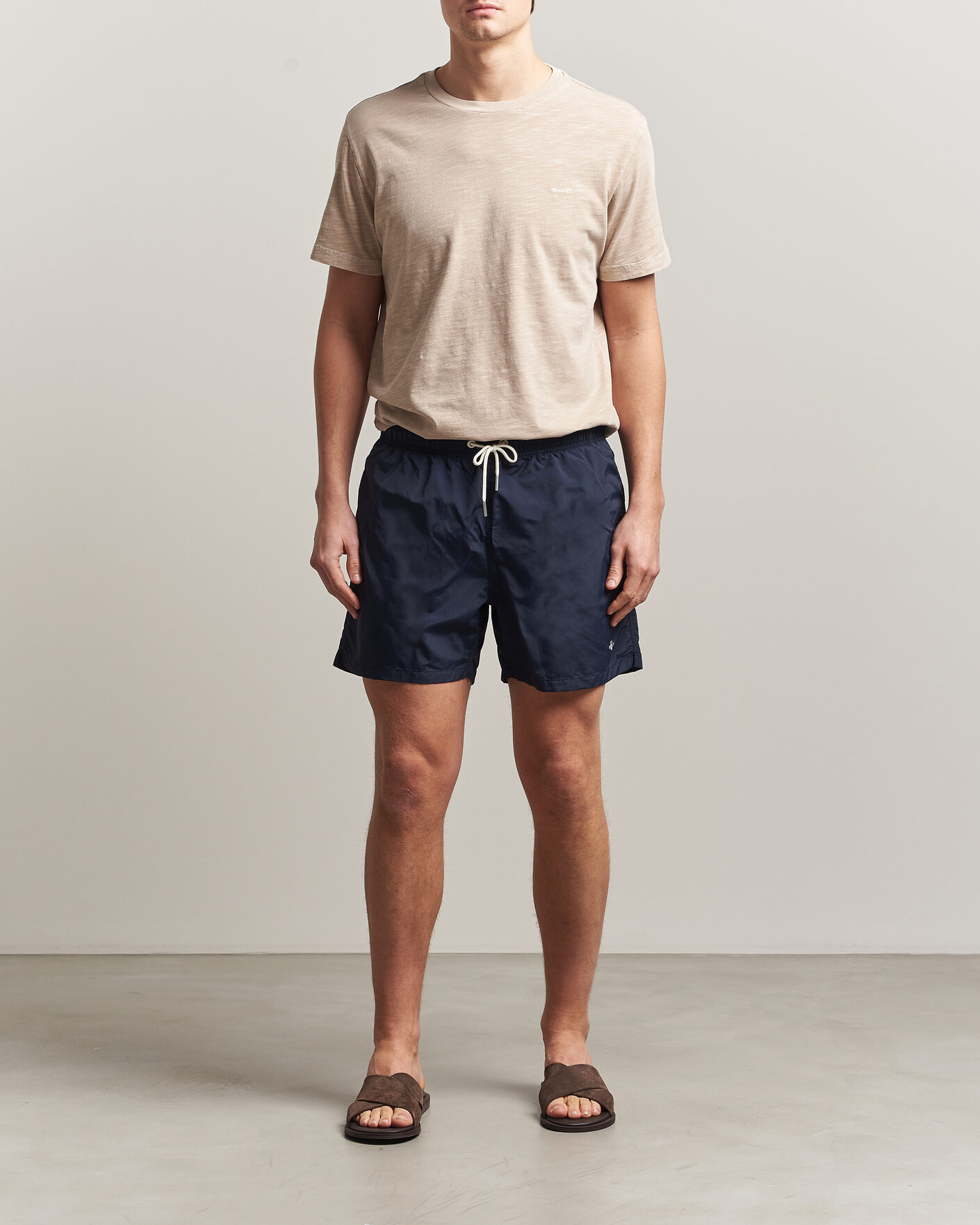 Herre | Badebukser | Gant | Basic Swimshorts Marine