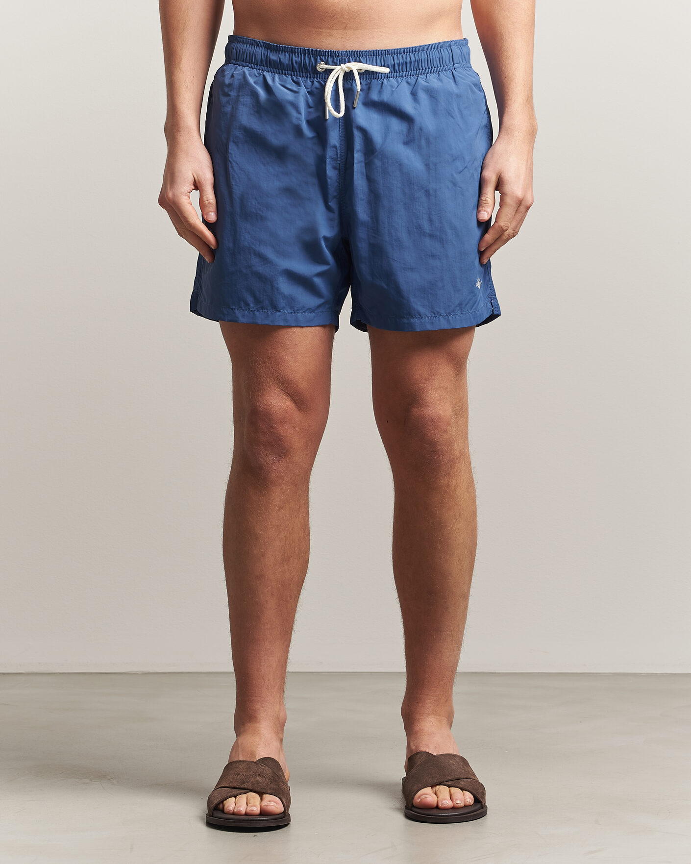 Herre | Badebukser | GANT | Basic Swimshorts Vintage Blue