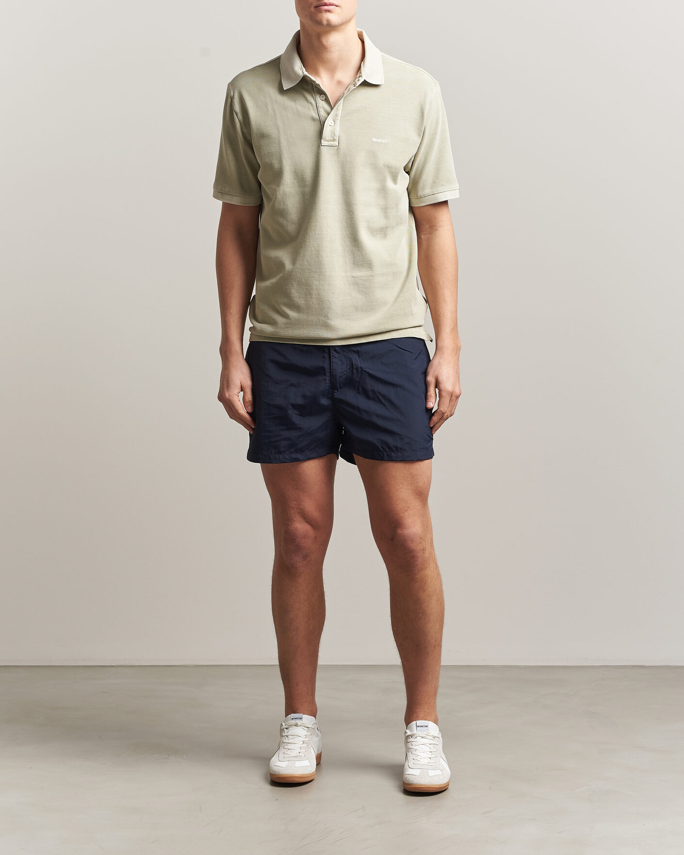 Herre | Badebukser | Gant | Fitted Swimshorts Marine