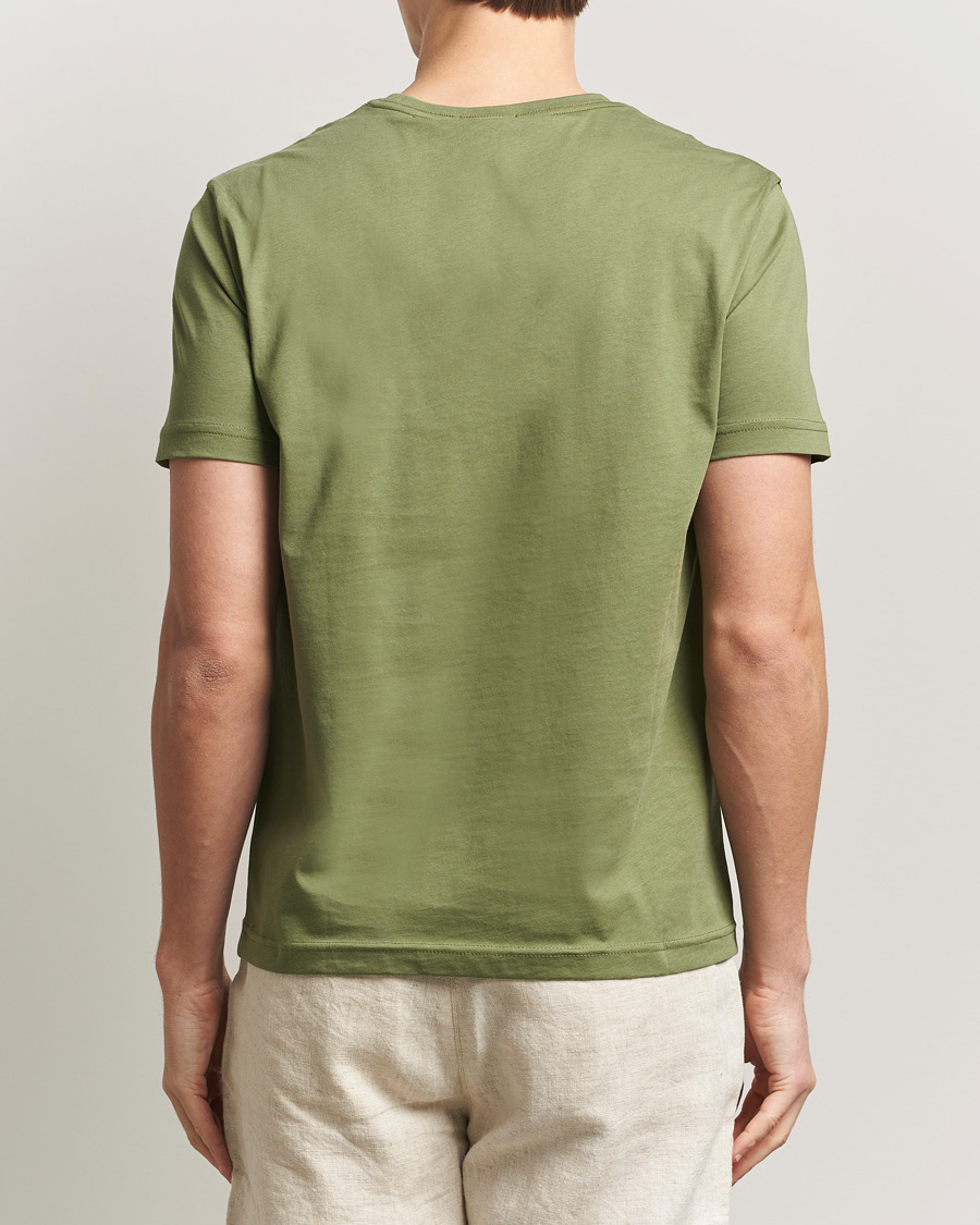 Herre | T-Shirts | GANT | The Original T-Shirt Dry Herb Green