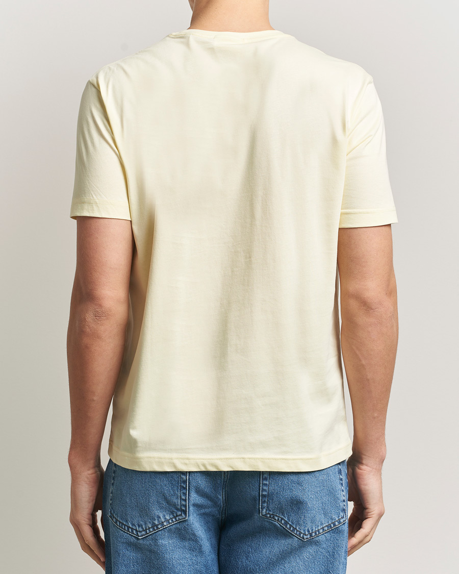 Herre | T-Shirts | GANT | The Original T-Shirt Vanilla Yellow