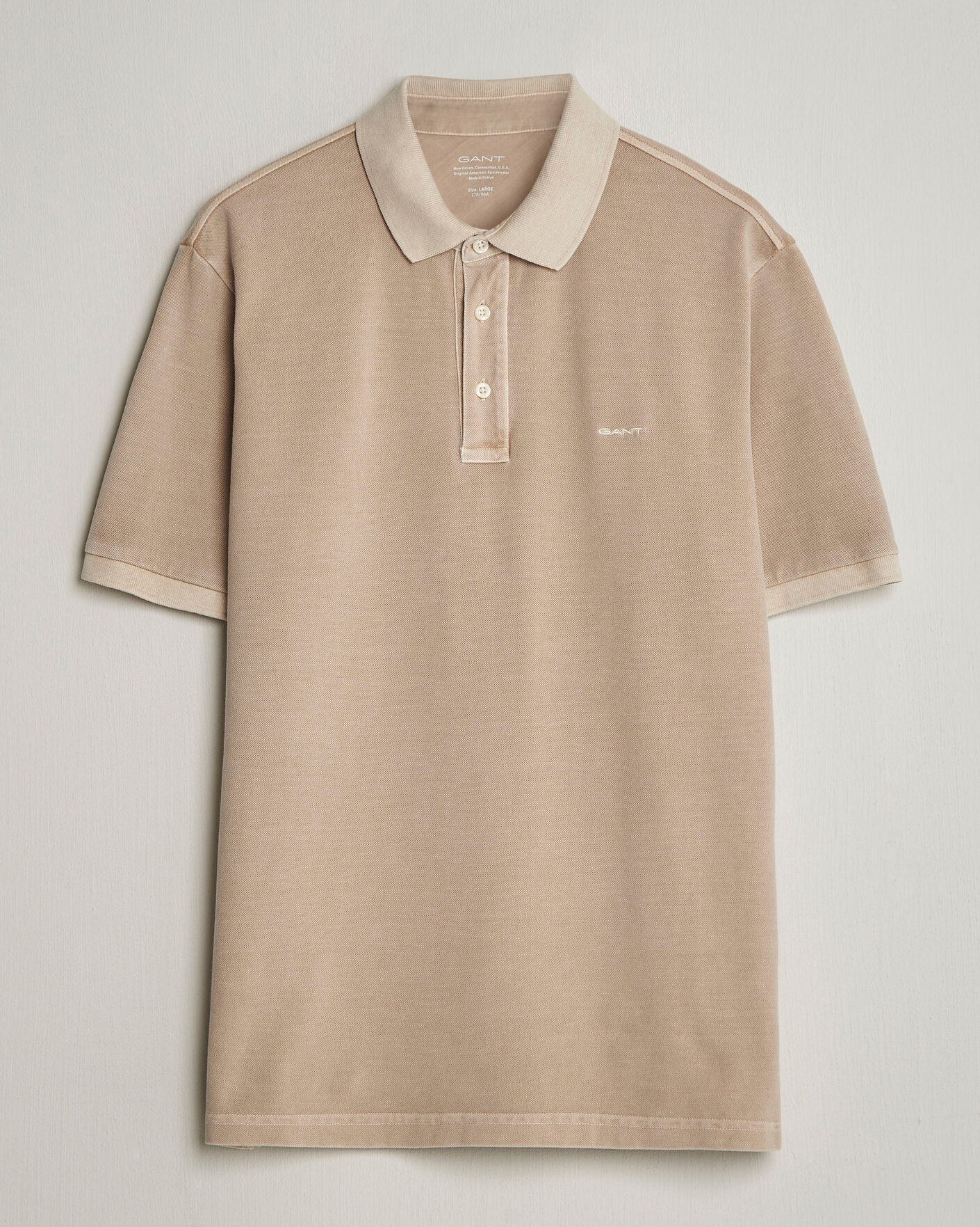 Herre | Polotrøjer | GANT | Sunfaded Polo Oat Beige
