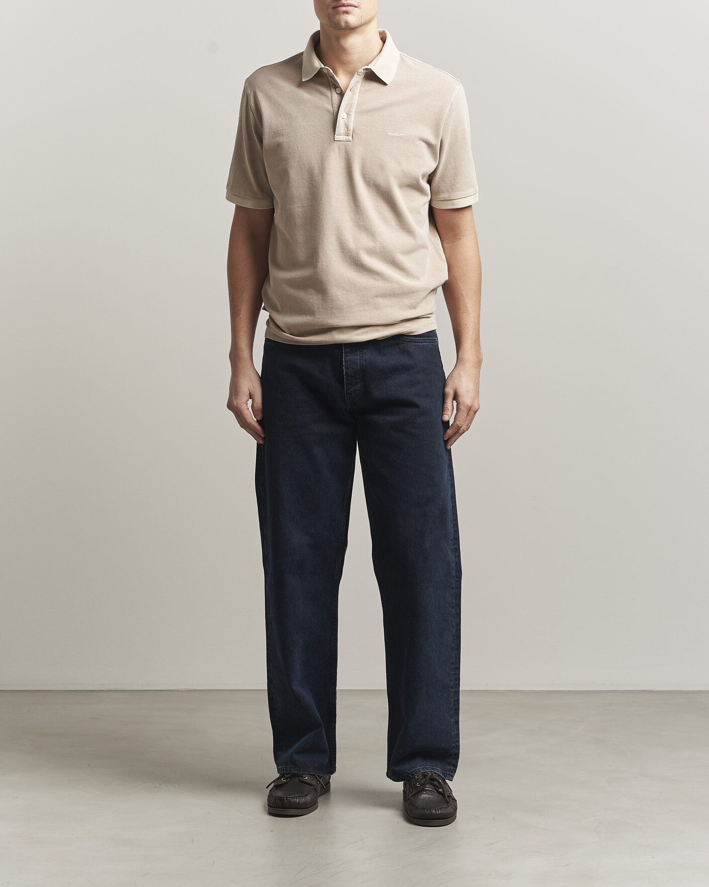 Herre | Polotrøjer | Gant | Sunfaded Polo Oat Beige