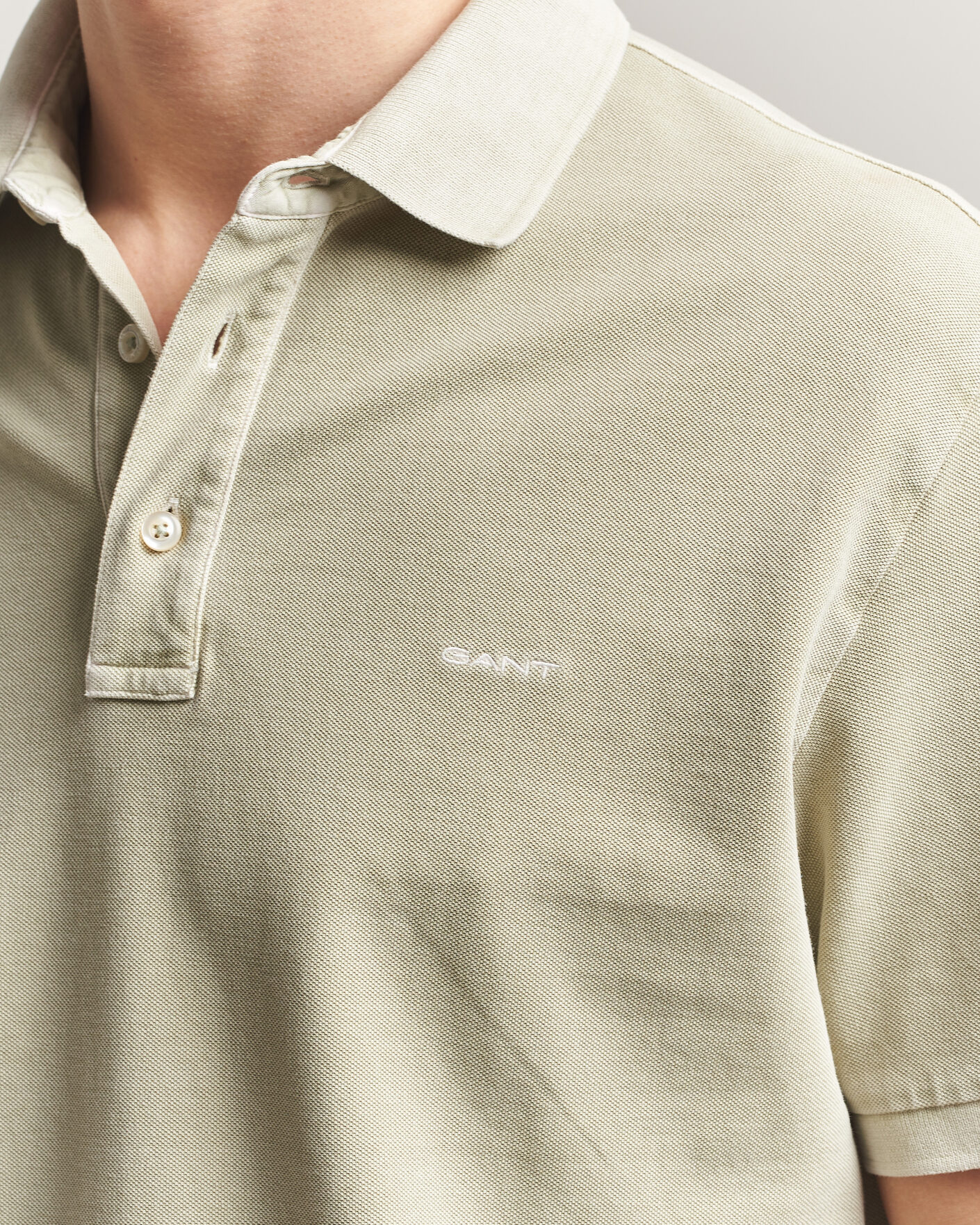 Herre | Polotrøjer | Gant | Sunfaded Polo Milky Matcha