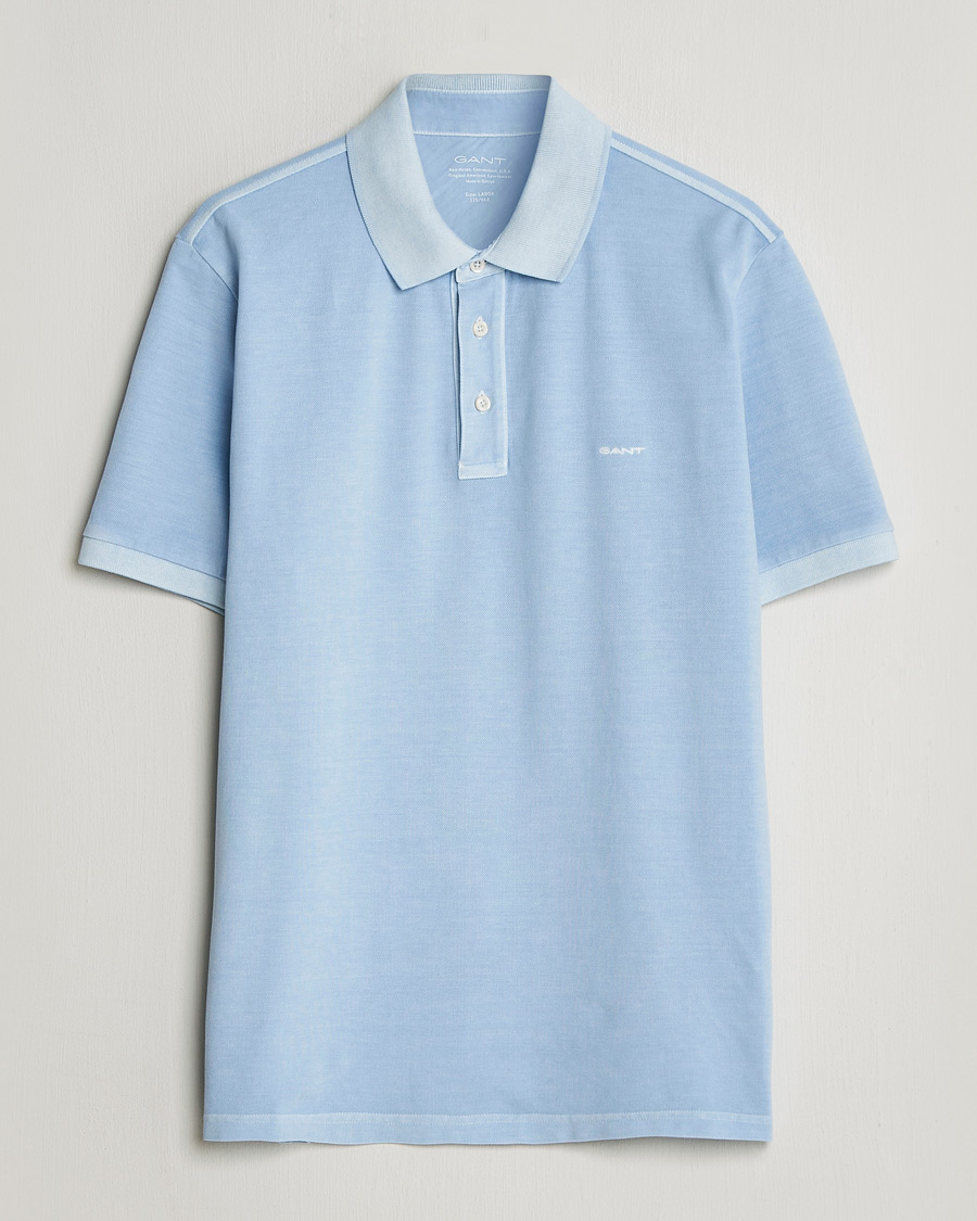 Herre | Polotrøjer | GANT | Sunfaded Polo Fresh Blue