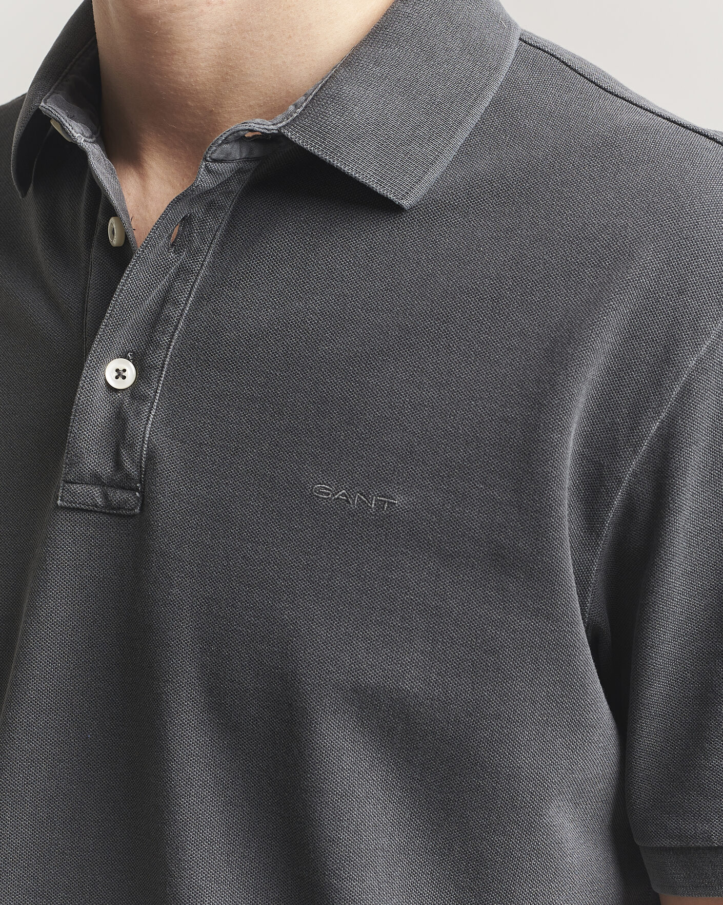 Herre | Polotrøjer | GANT | Sunfaded Polo Black