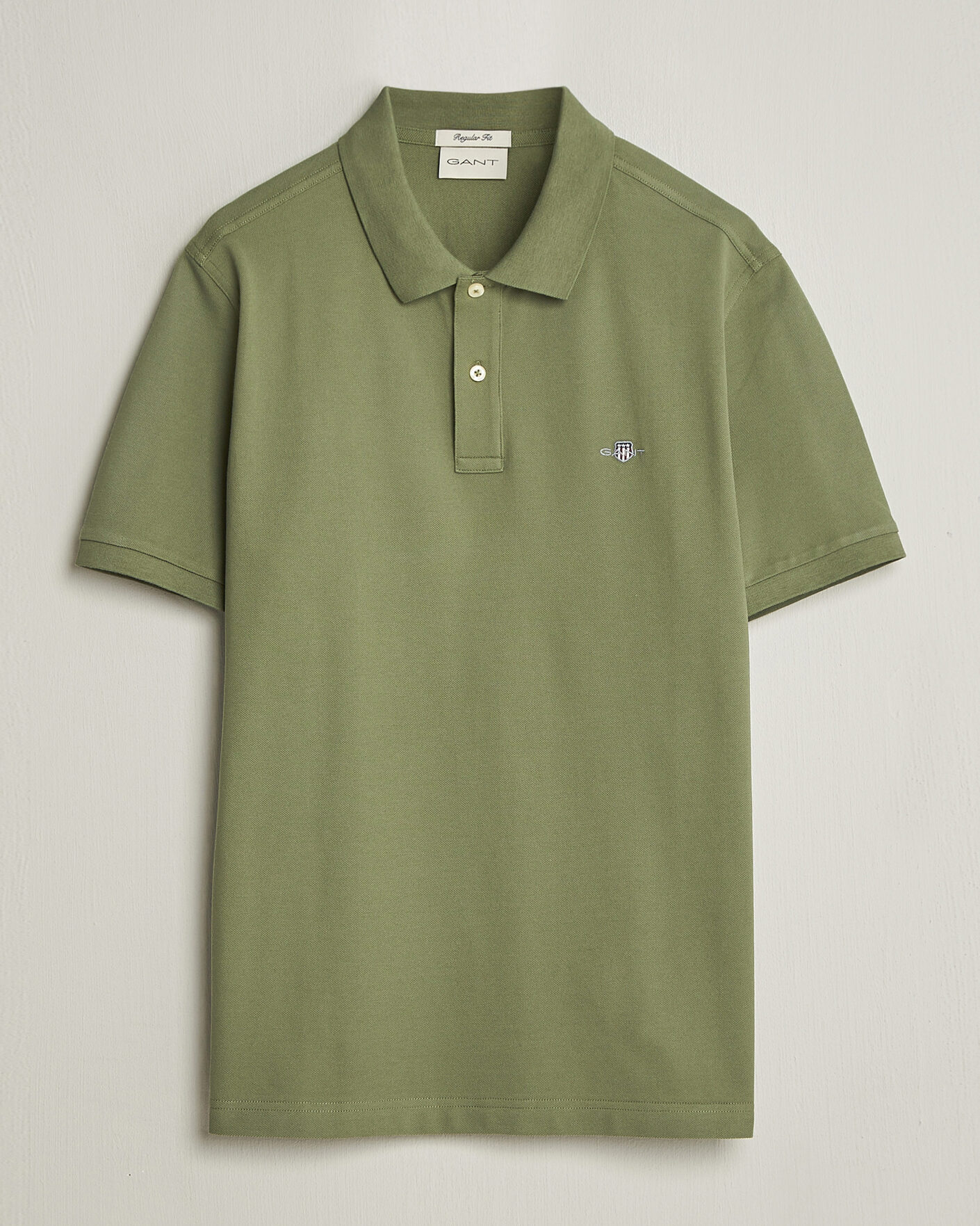 Herre | Polotrøjer | GANT | The Original Polo Dry Herb Green