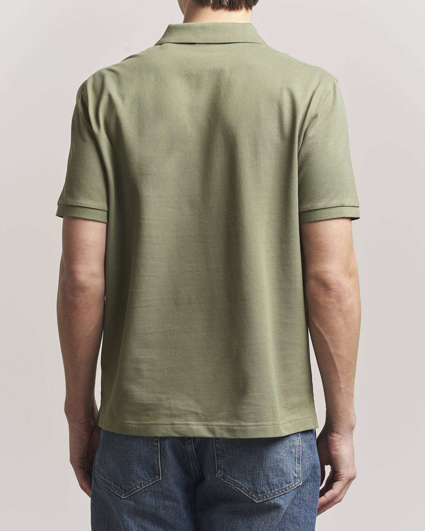 Herre | Polotrøjer | Gant | The Original Polo Dry Herb Green