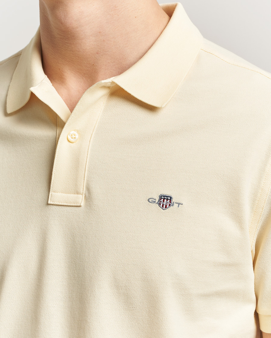 Herre | Polotrøjer | Gant | The Original Polo Vanilla Yellow