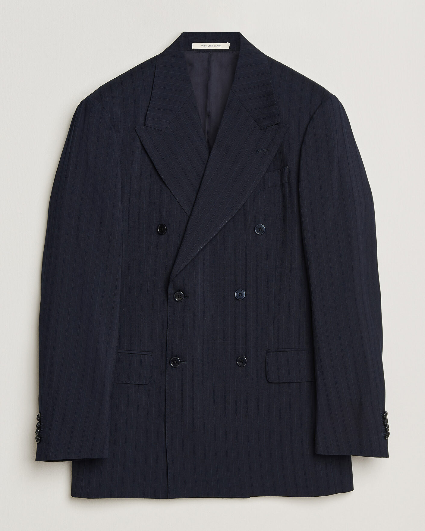 Herre | Blazere & jakker | GANT | Tonal Pinstriped Suit Blazer Evening Blue