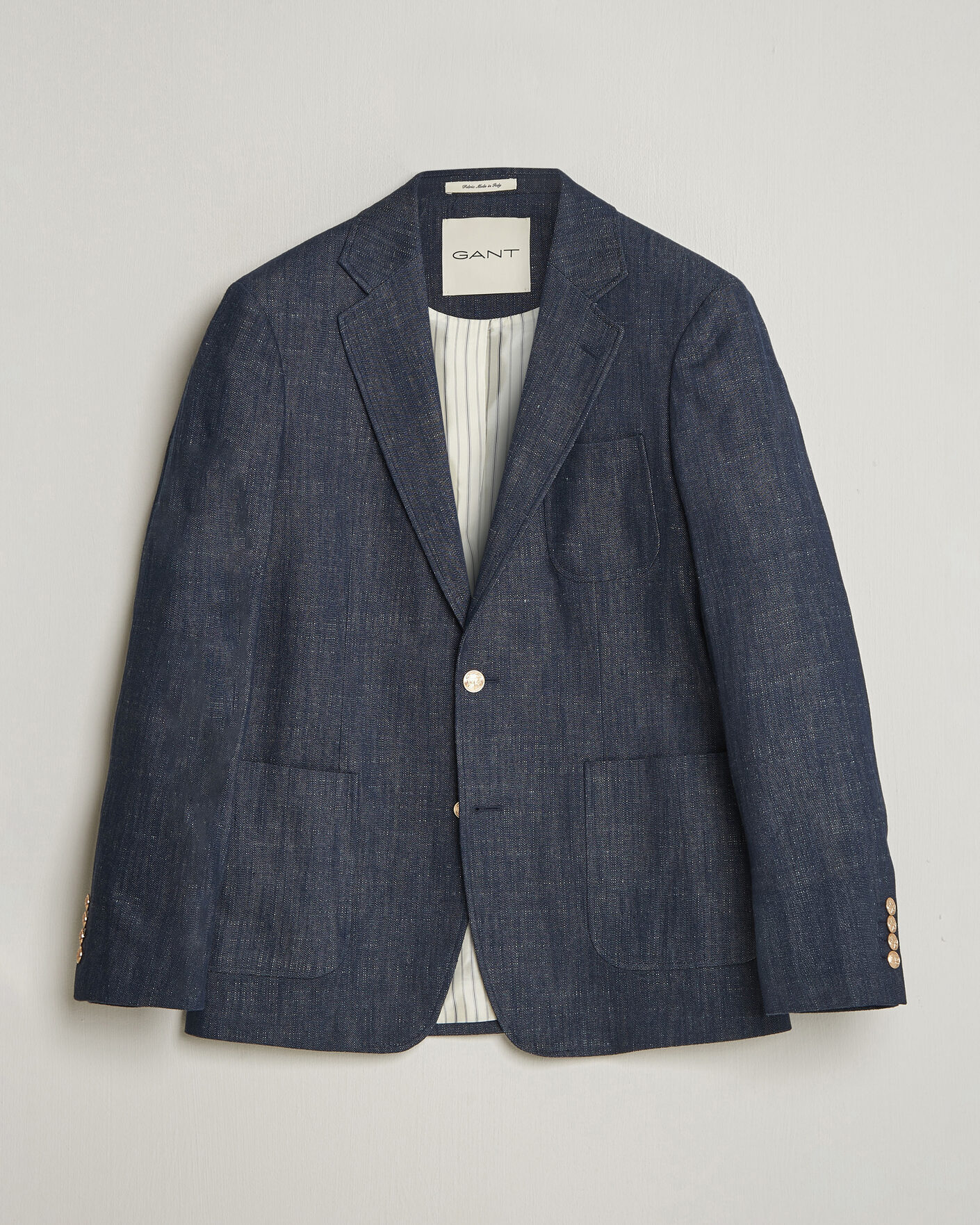 Herre | Blazere & jakker | Gant | Cotton Indigo Club Blazer Dark Blue Raw