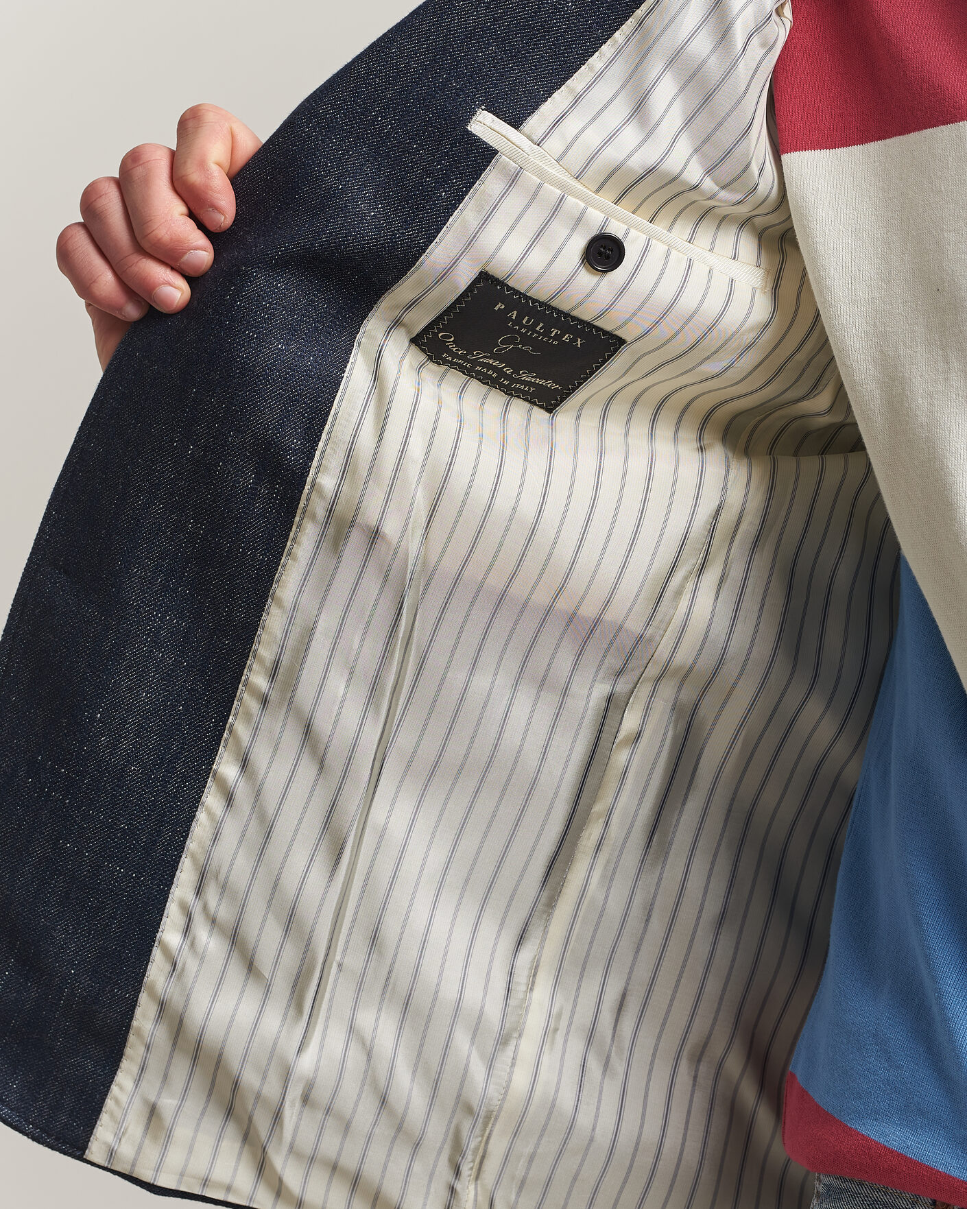 Herre | Blazere & jakker | GANT | Cotton Indigo Club Blazer Dark Blue Raw