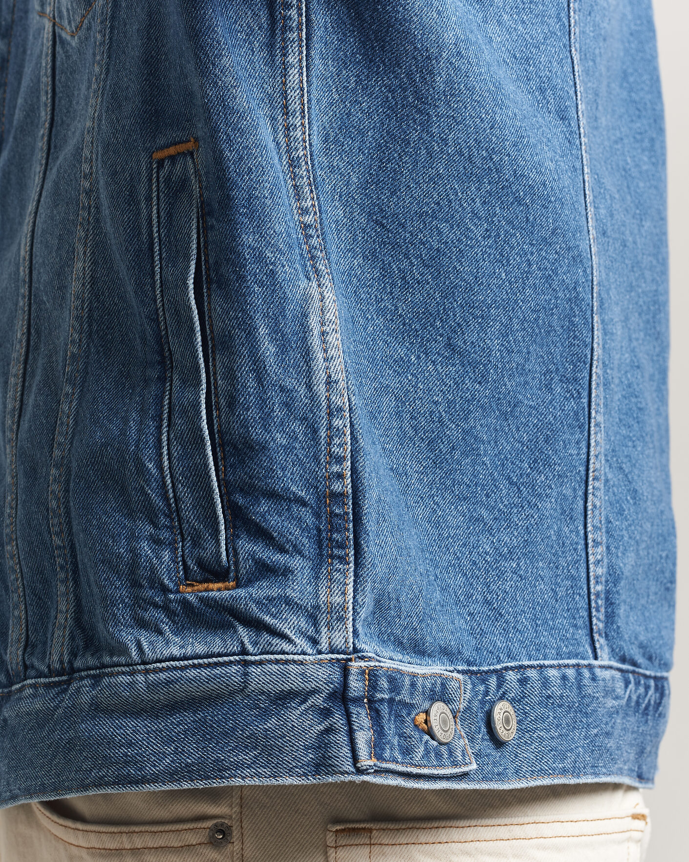 Herre | Jakker | Gant | Denim Trucker Jacket Mid Blue
