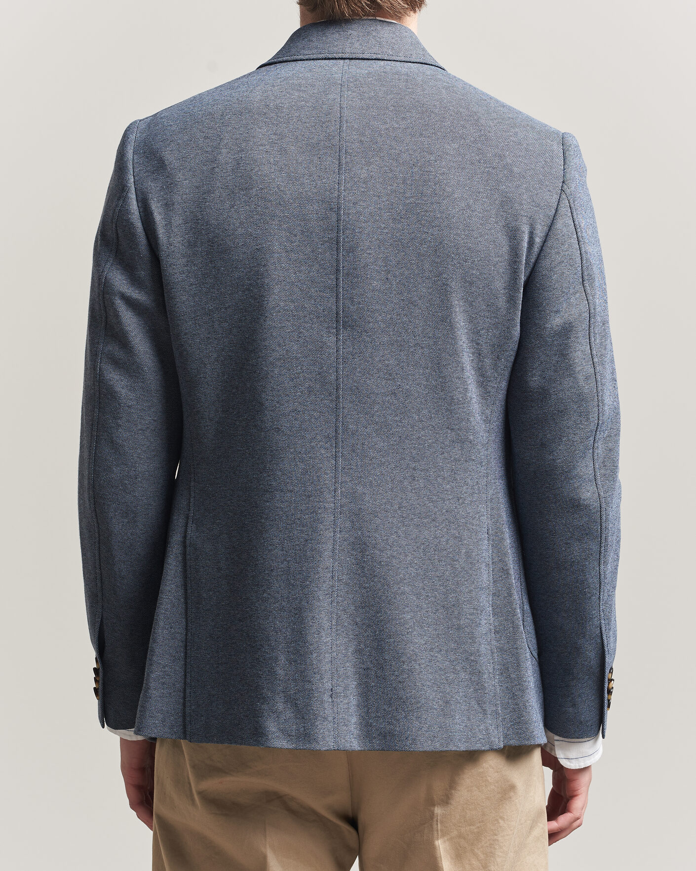Herre | Blazere & jakker | Gant | Two Tone Jersey Pique Blazer Salty Sea